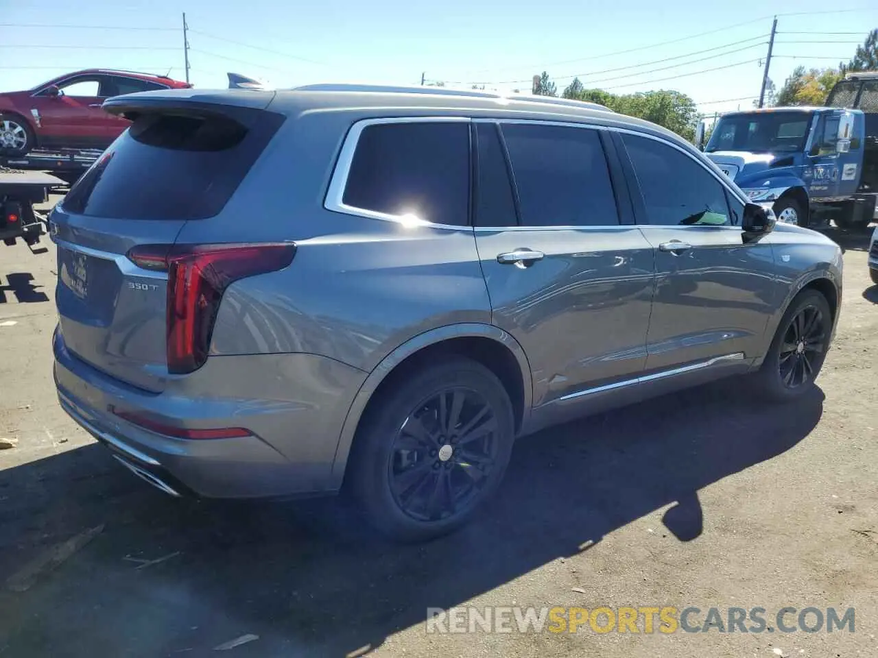 3 Photograph of a damaged car 1GYKPCRS8MZ151853 CADILLAC XT6 2021