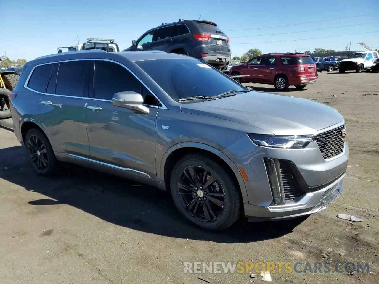 4 Photograph of a damaged car 1GYKPCRS8MZ151853 CADILLAC XT6 2021