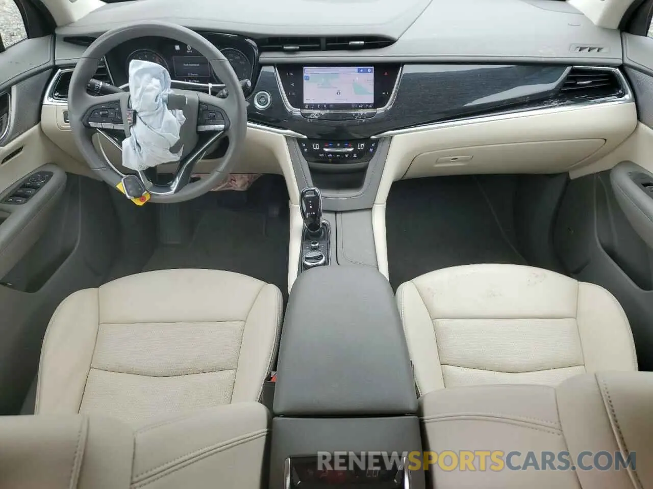 8 Photograph of a damaged car 1GYKPCRSXMZ218341 CADILLAC XT6 2021