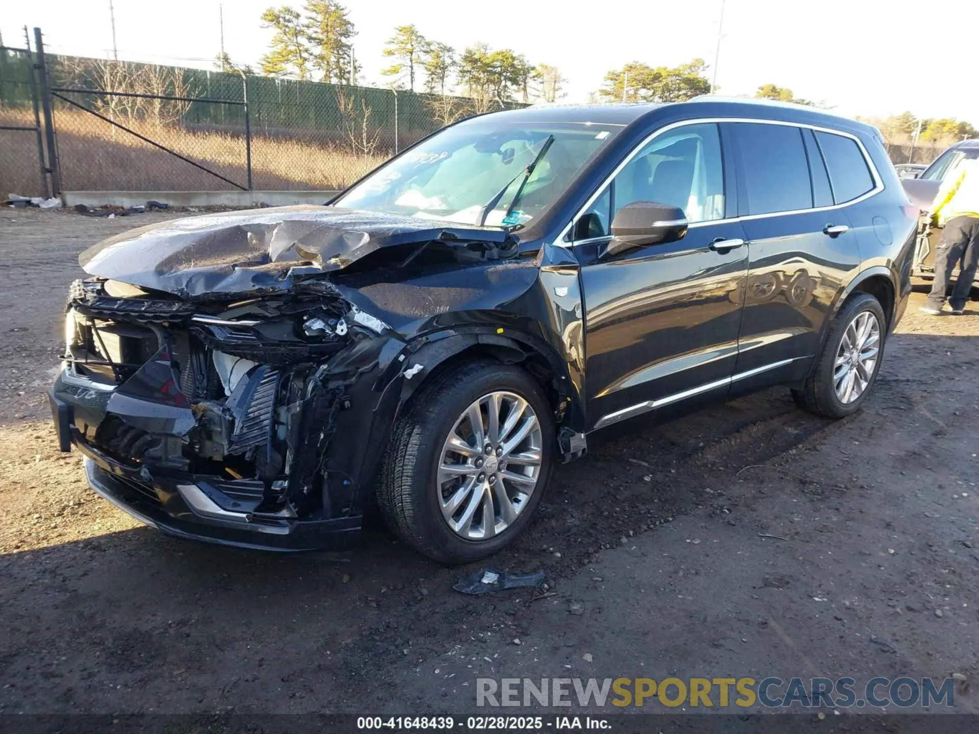 2 Photograph of a damaged car 1GYKPCRSXMZ222454 CADILLAC XT6 2021