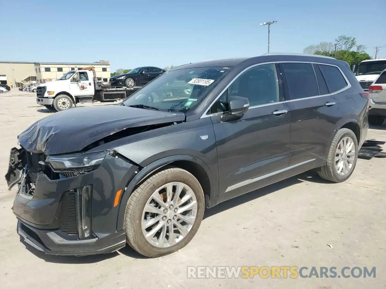 1 Photograph of a damaged car 1GYKPDRS0MZ141534 CADILLAC XT6 2021