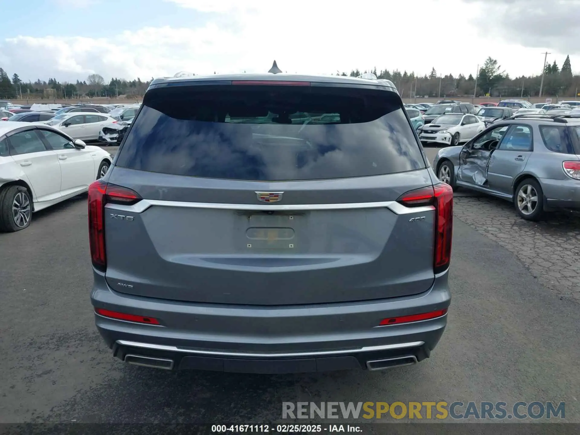 16 Photograph of a damaged car 1GYKPDRS2MZ228111 CADILLAC XT6 2021