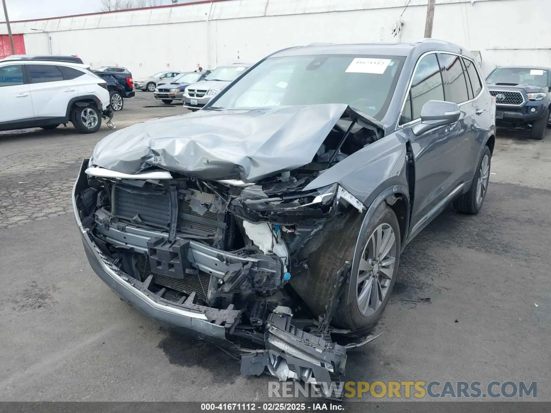6 Photograph of a damaged car 1GYKPDRS2MZ228111 CADILLAC XT6 2021