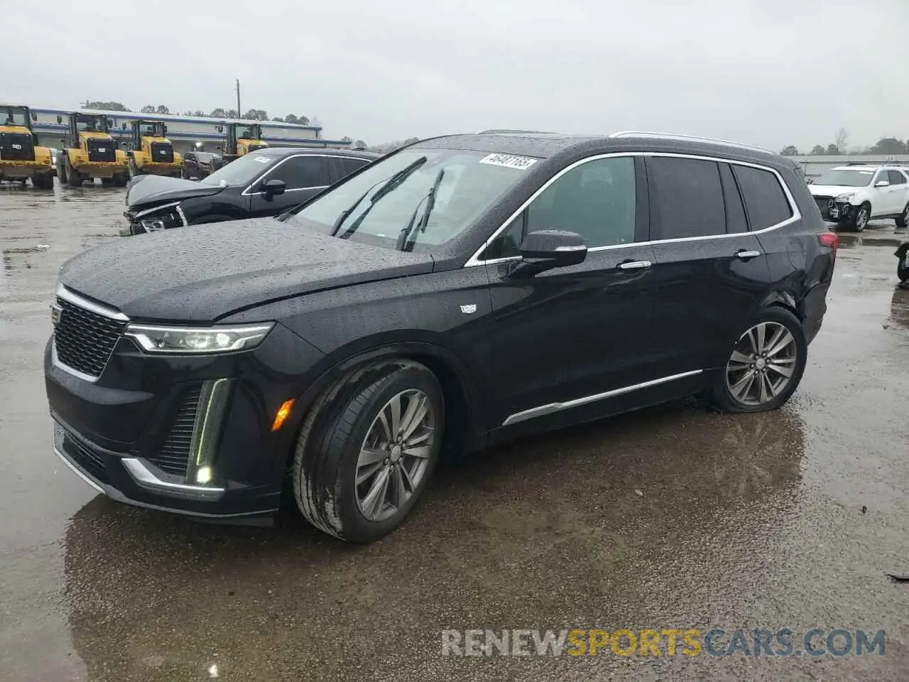 1 Photograph of a damaged car 1GYKPDRS3MZ117552 CADILLAC XT6 2021