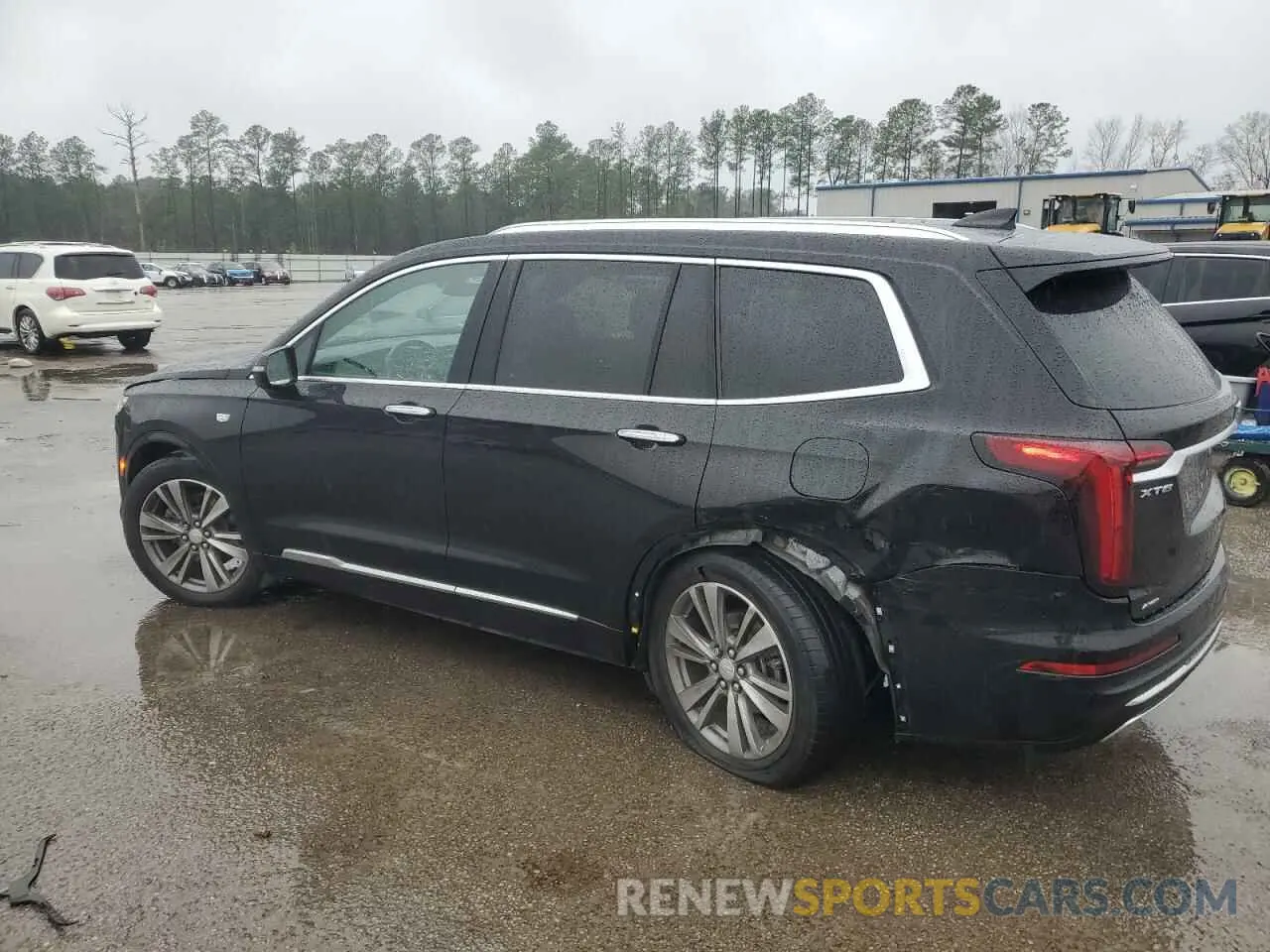 2 Photograph of a damaged car 1GYKPDRS3MZ117552 CADILLAC XT6 2021
