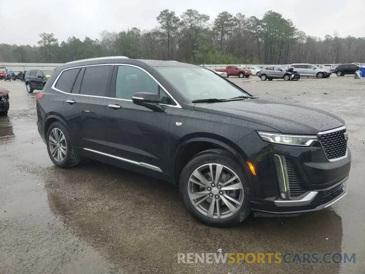 4 Photograph of a damaged car 1GYKPDRS3MZ117552 CADILLAC XT6 2021