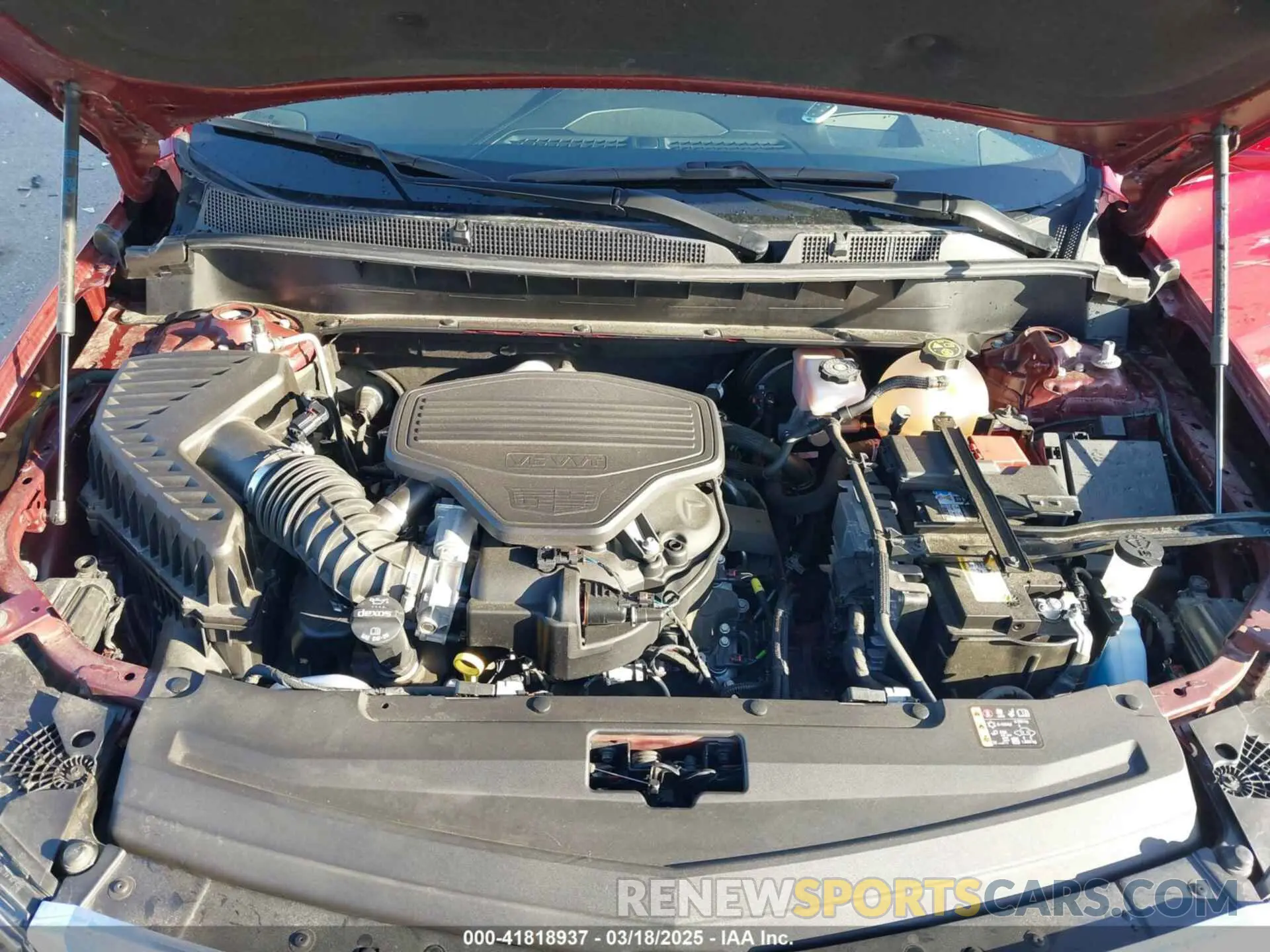 10 Photograph of a damaged car 1GYKPDRS5MZ233349 CADILLAC XT6 2021