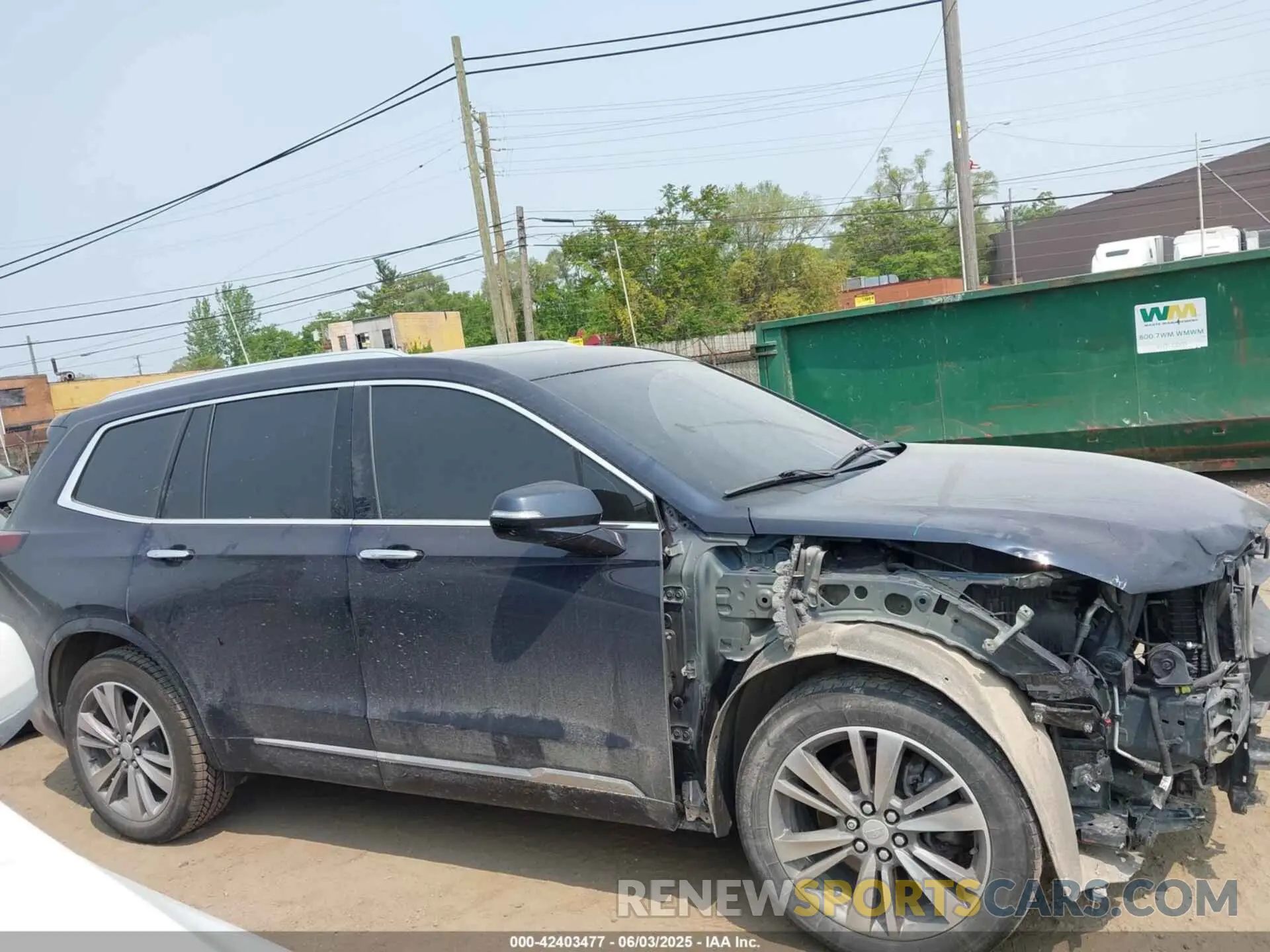 13 Photograph of a damaged car 1GYKPDRS7MZ122673 CADILLAC XT6 2021