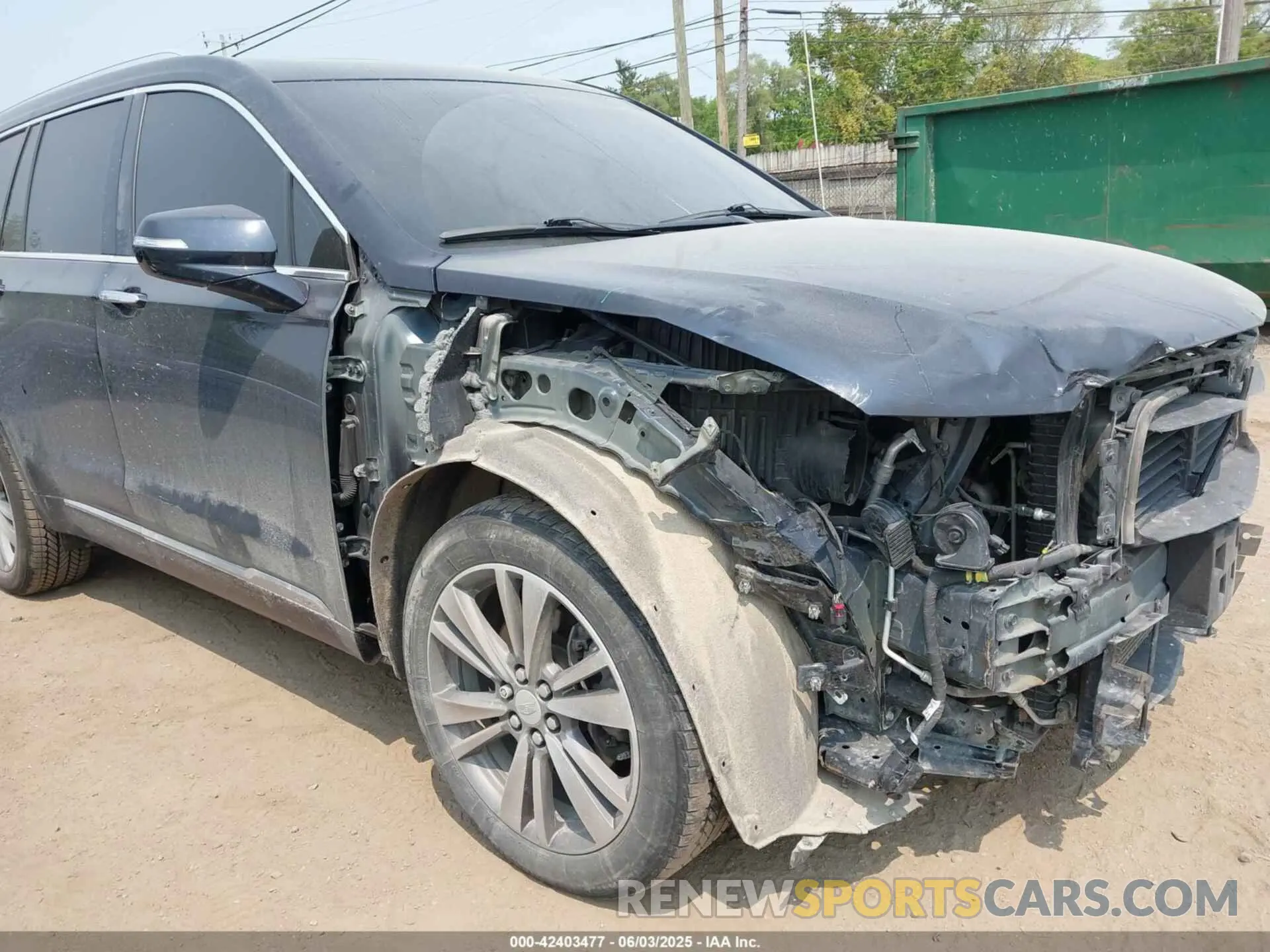 18 Photograph of a damaged car 1GYKPDRS7MZ122673 CADILLAC XT6 2021