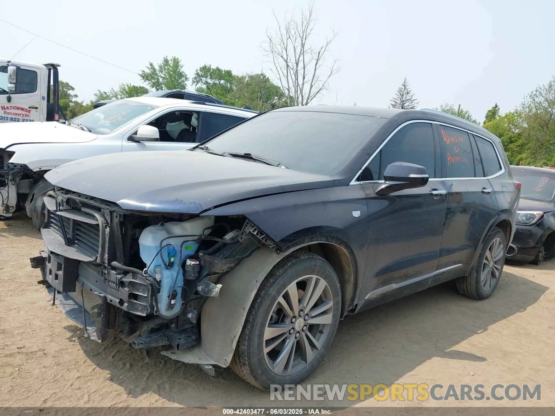 2 Photograph of a damaged car 1GYKPDRS7MZ122673 CADILLAC XT6 2021