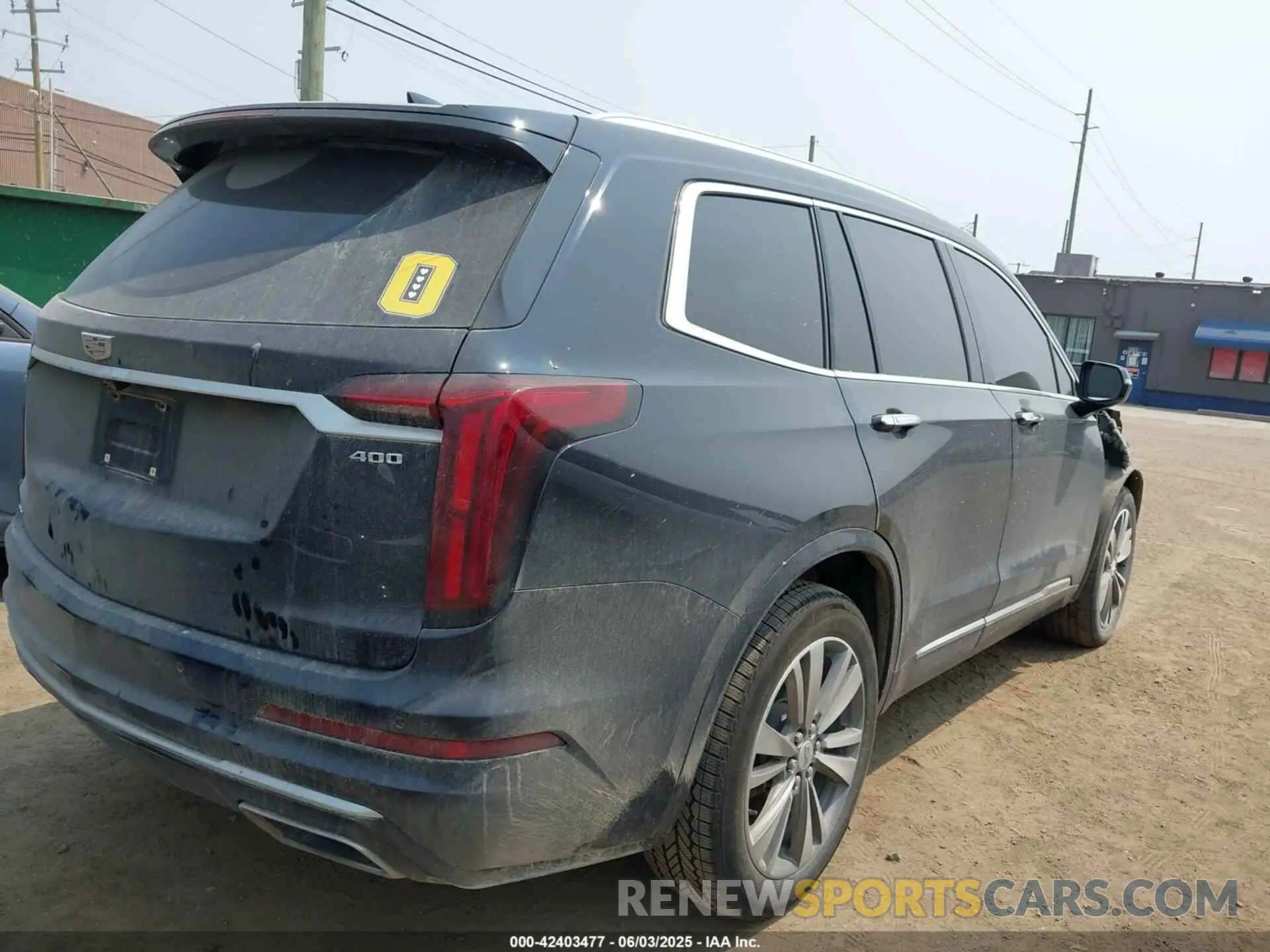 4 Photograph of a damaged car 1GYKPDRS7MZ122673 CADILLAC XT6 2021