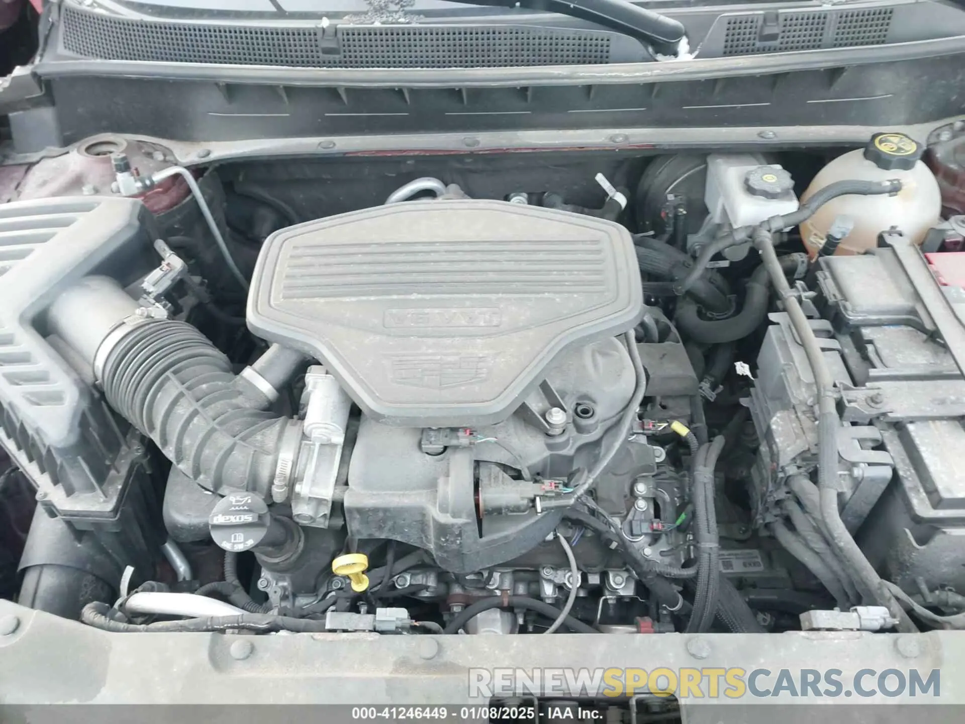 10 Photograph of a damaged car 1GYKPDRS7MZ224376 CADILLAC XT6 2021