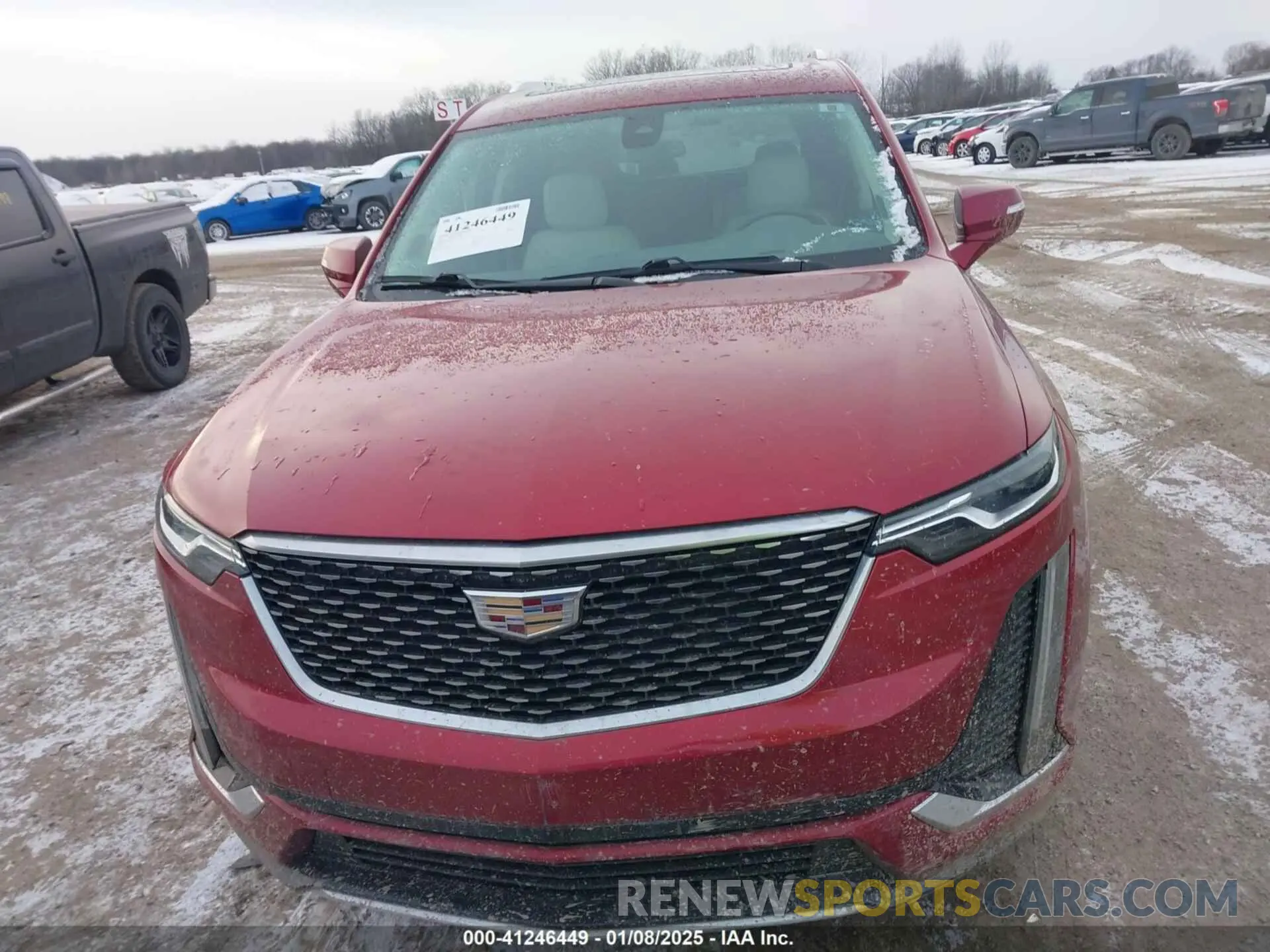 12 Photograph of a damaged car 1GYKPDRS7MZ224376 CADILLAC XT6 2021