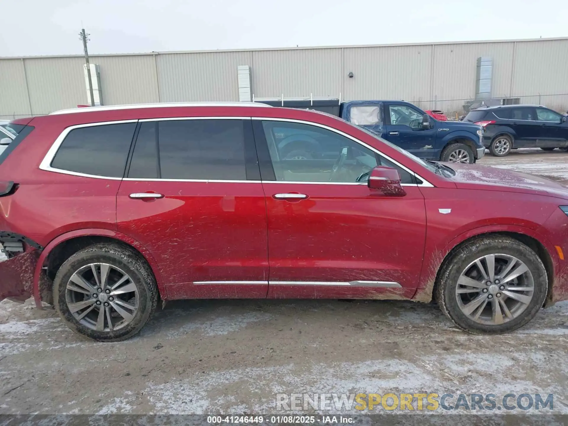 13 Photograph of a damaged car 1GYKPDRS7MZ224376 CADILLAC XT6 2021