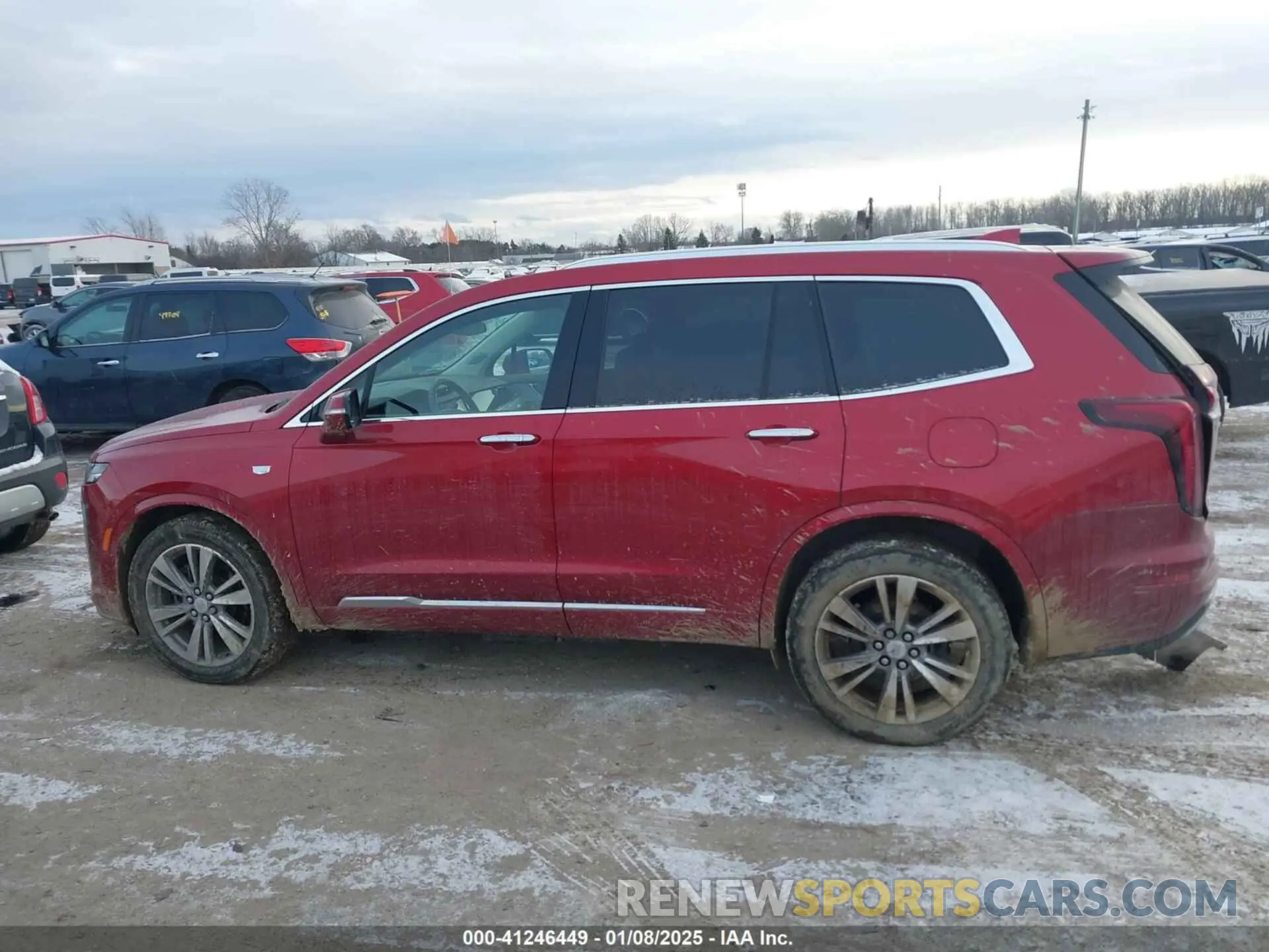 14 Photograph of a damaged car 1GYKPDRS7MZ224376 CADILLAC XT6 2021