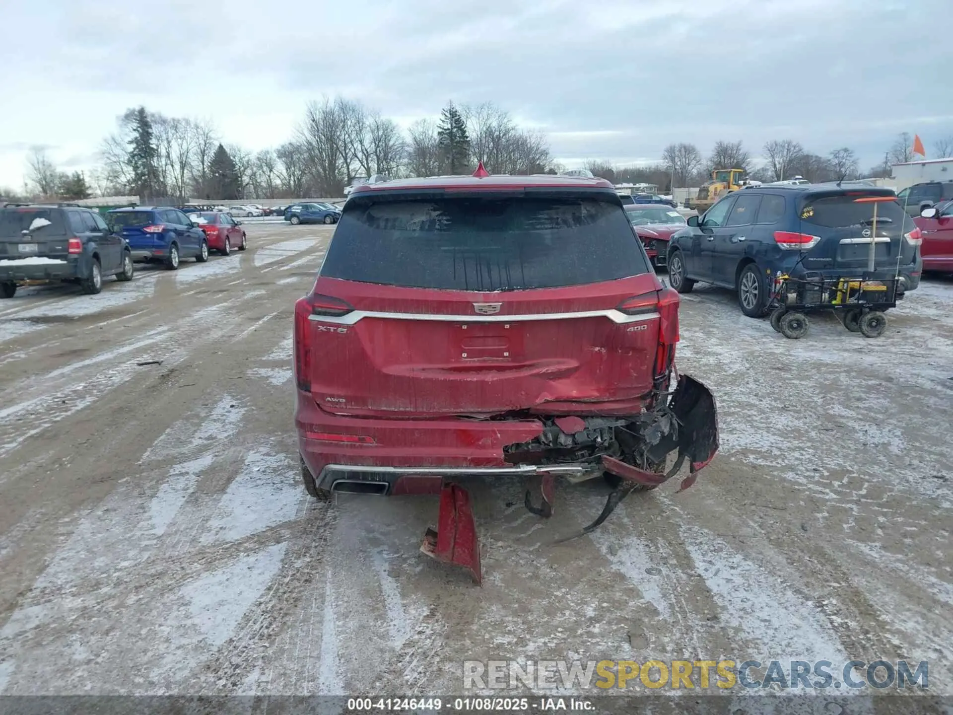 16 Photograph of a damaged car 1GYKPDRS7MZ224376 CADILLAC XT6 2021