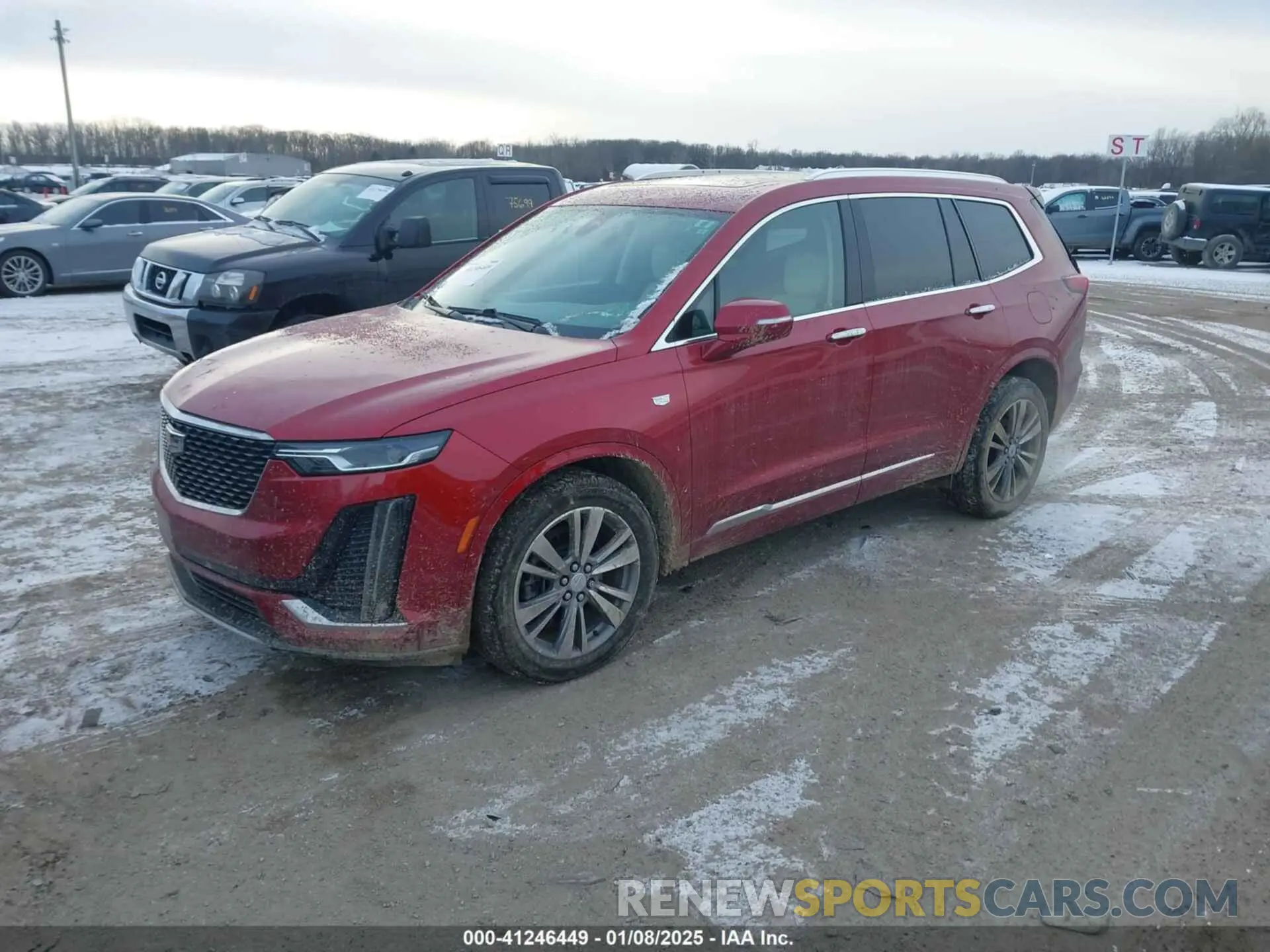 2 Photograph of a damaged car 1GYKPDRS7MZ224376 CADILLAC XT6 2021