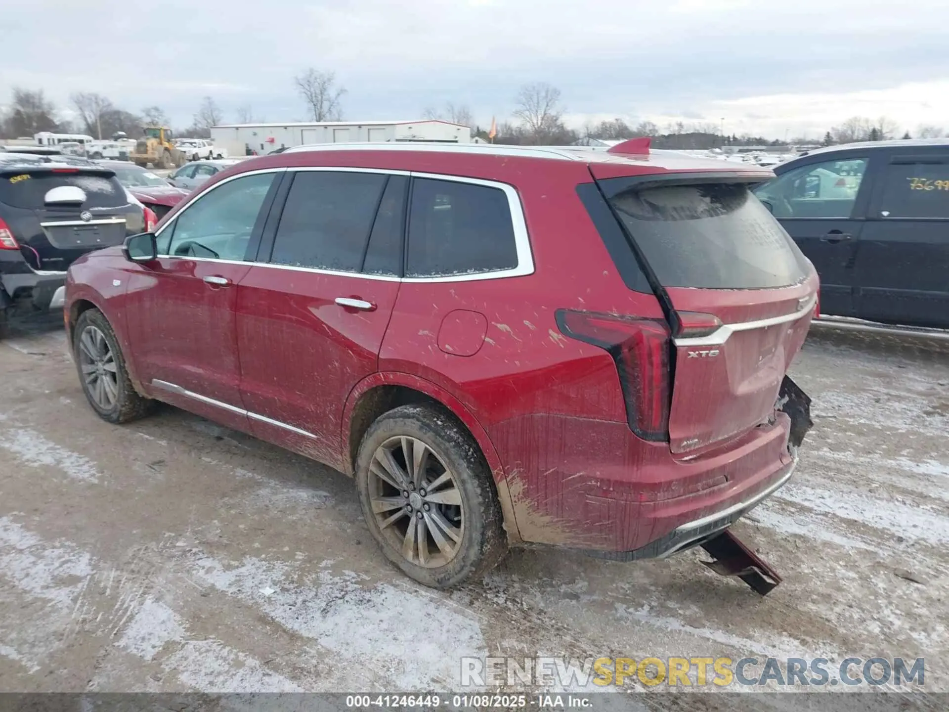 3 Photograph of a damaged car 1GYKPDRS7MZ224376 CADILLAC XT6 2021