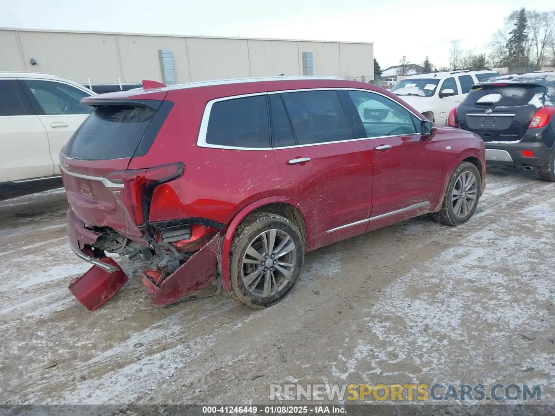 4 Photograph of a damaged car 1GYKPDRS7MZ224376 CADILLAC XT6 2021
