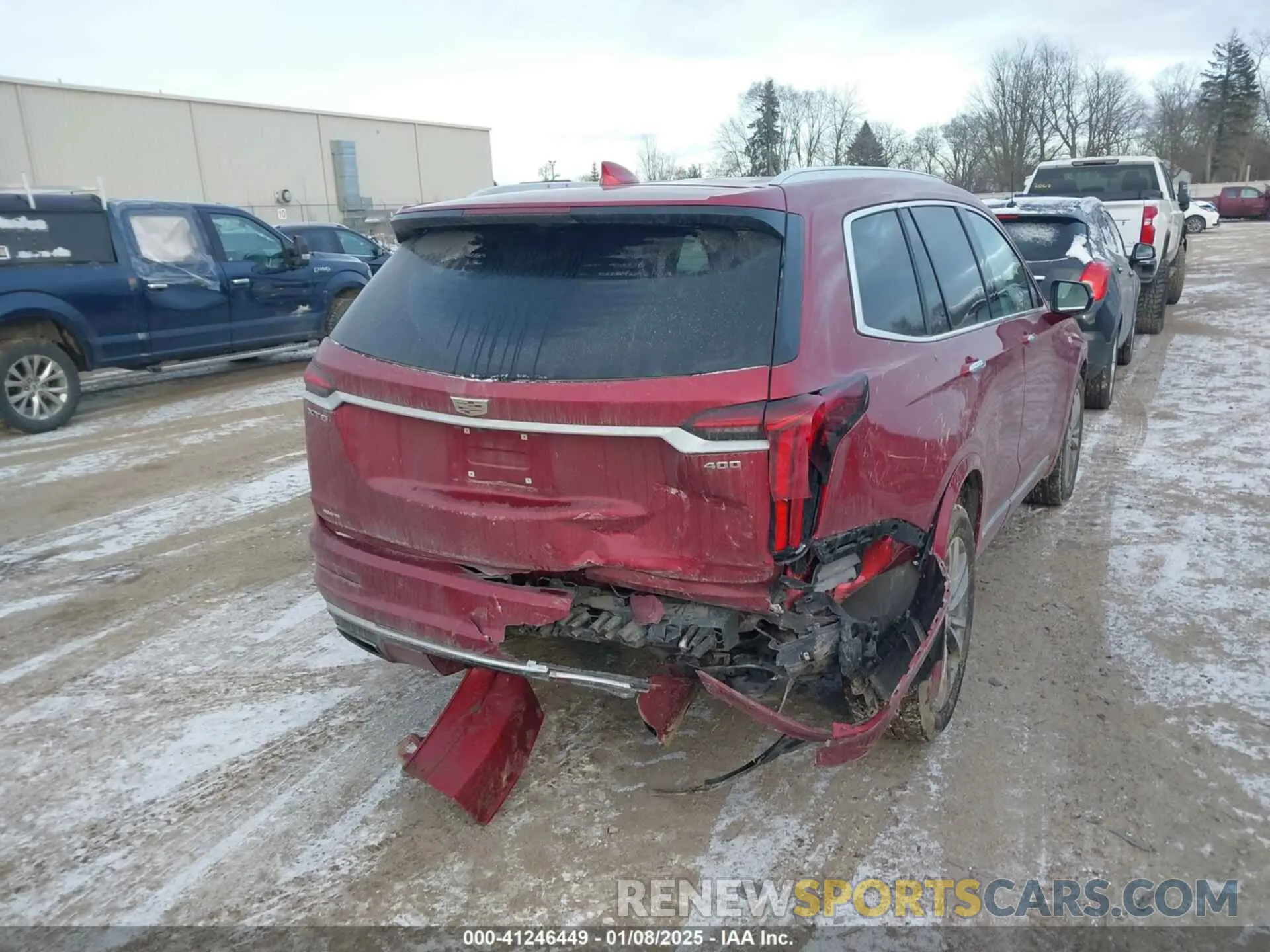 6 Photograph of a damaged car 1GYKPDRS7MZ224376 CADILLAC XT6 2021