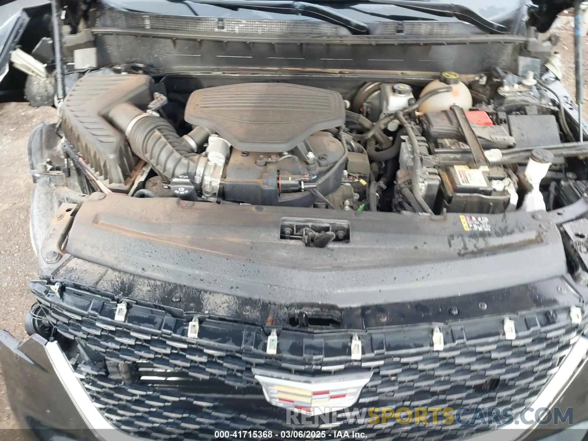 10 Photograph of a damaged car 1GYKPDRS9MZ120150 CADILLAC XT6 2021