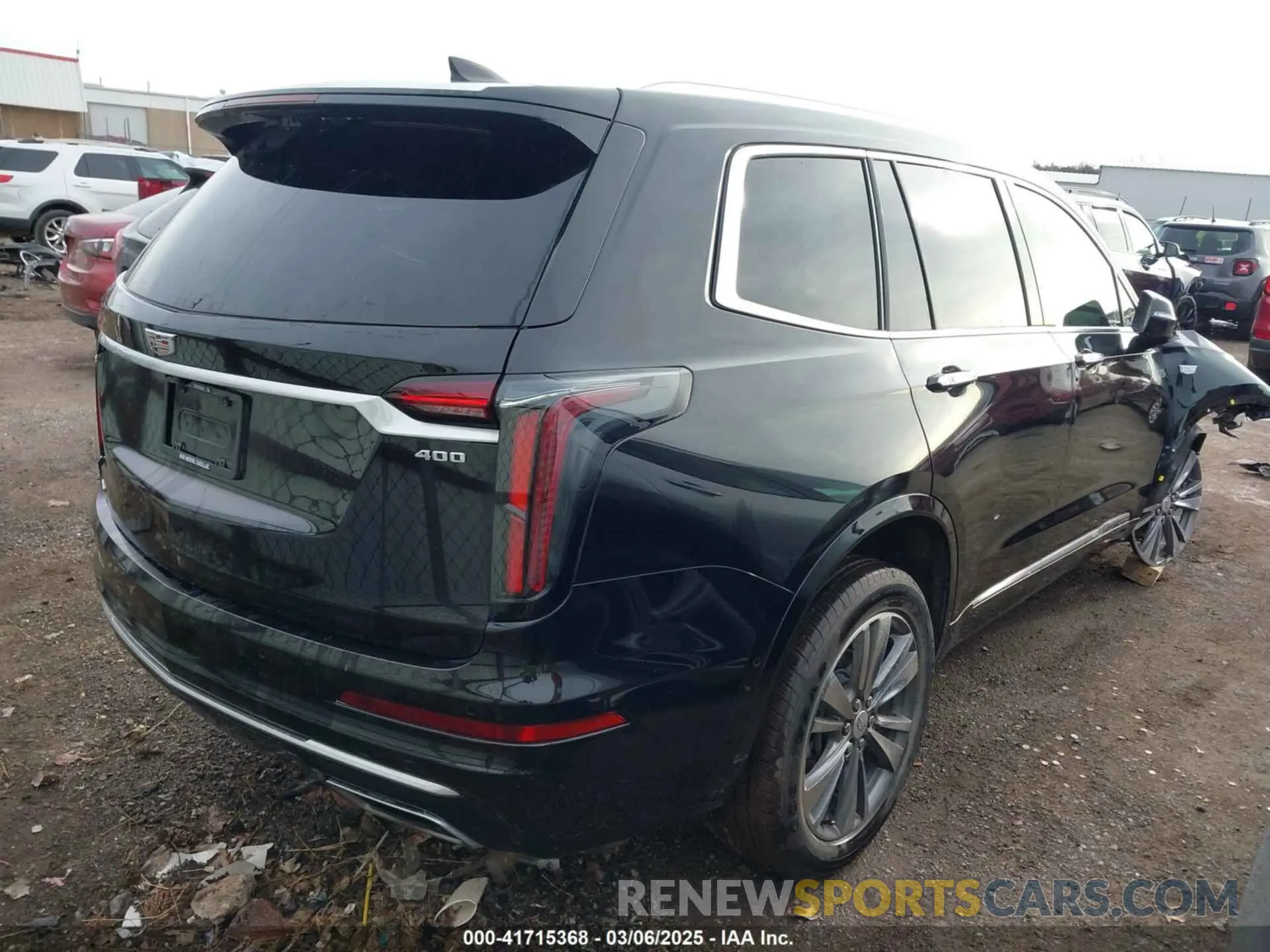 4 Photograph of a damaged car 1GYKPDRS9MZ120150 CADILLAC XT6 2021