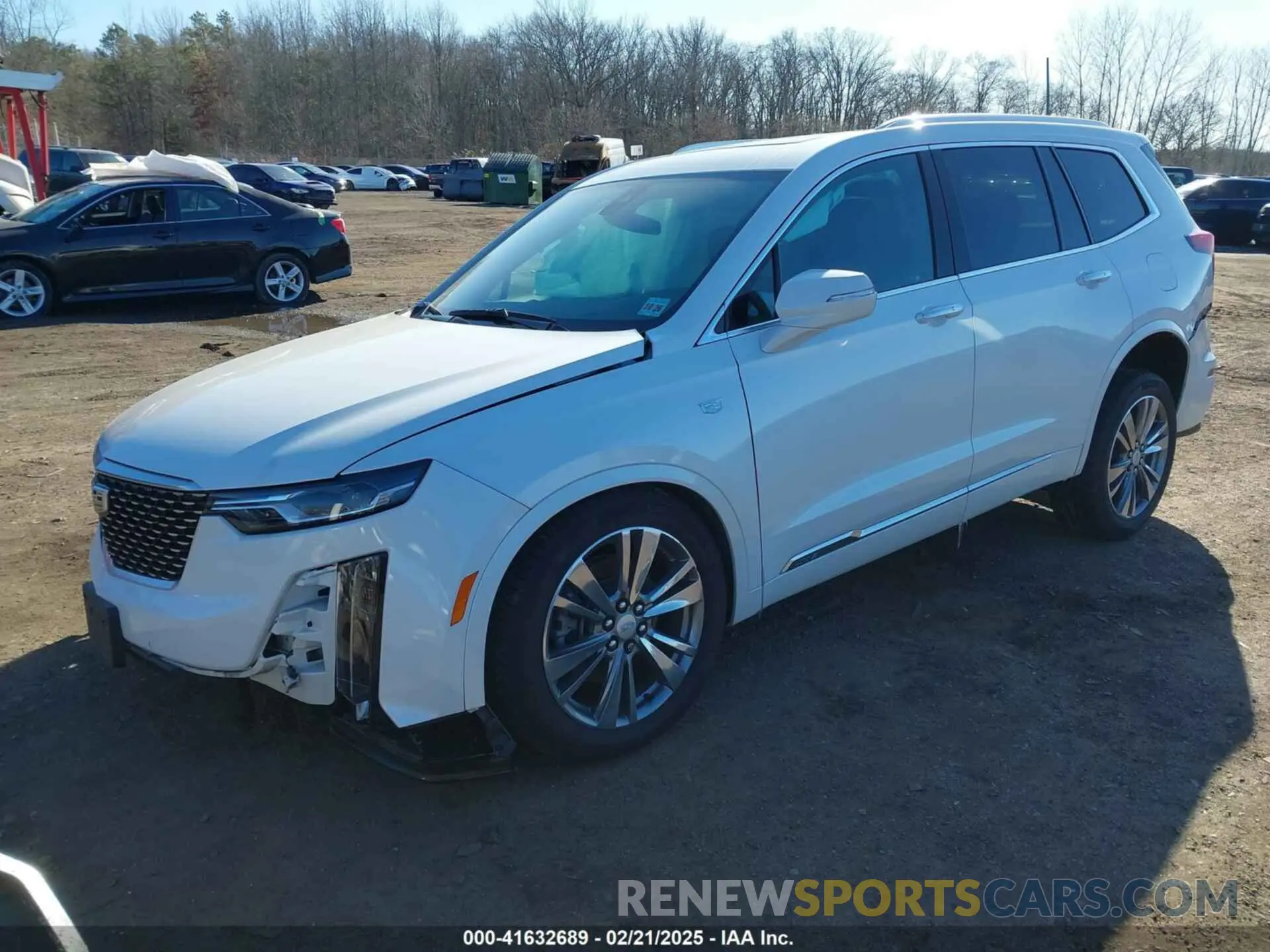 2 Photograph of a damaged car 1GYKPDRS9MZ236075 CADILLAC XT6 2021