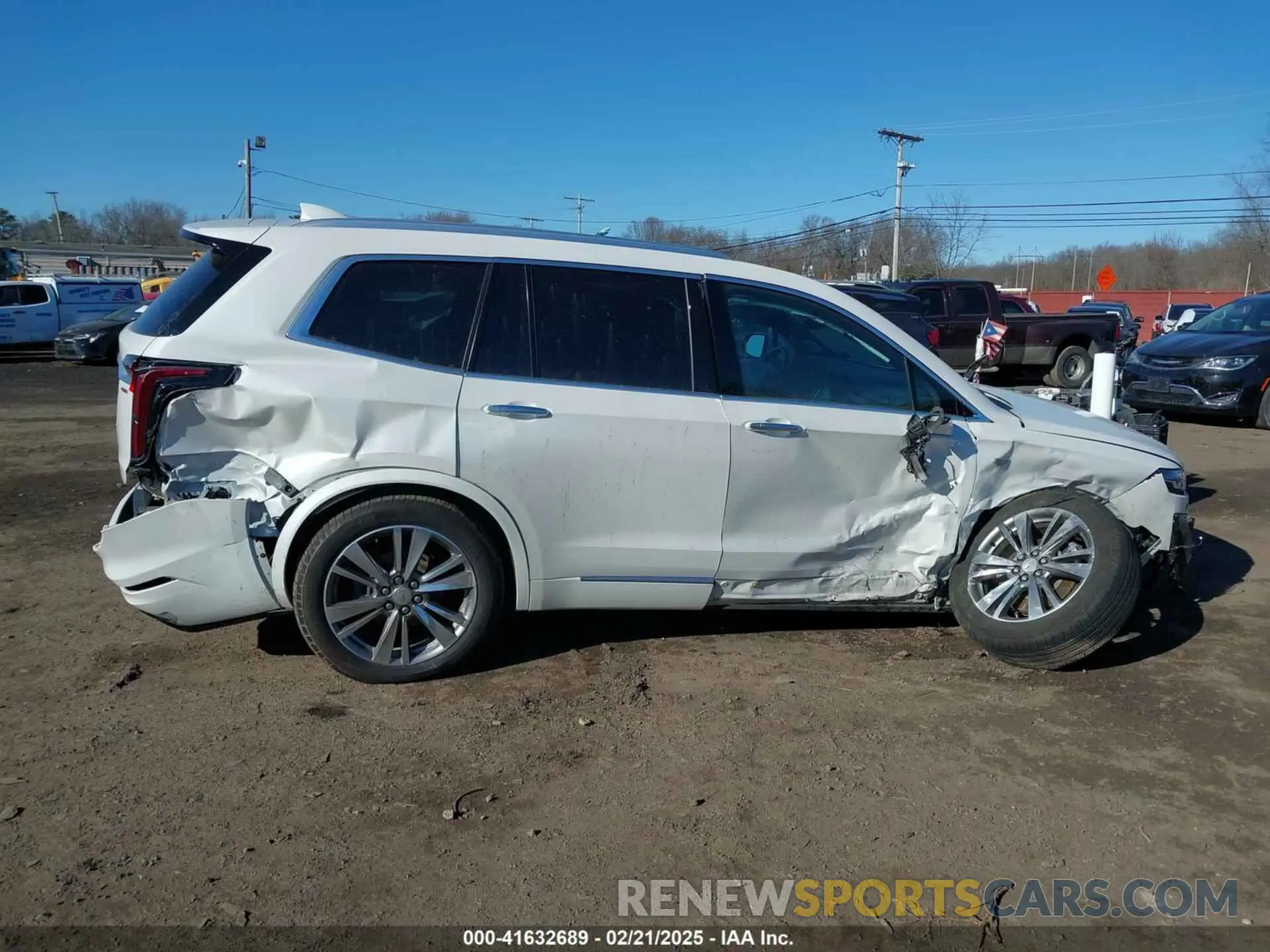 6 Photograph of a damaged car 1GYKPDRS9MZ236075 CADILLAC XT6 2021