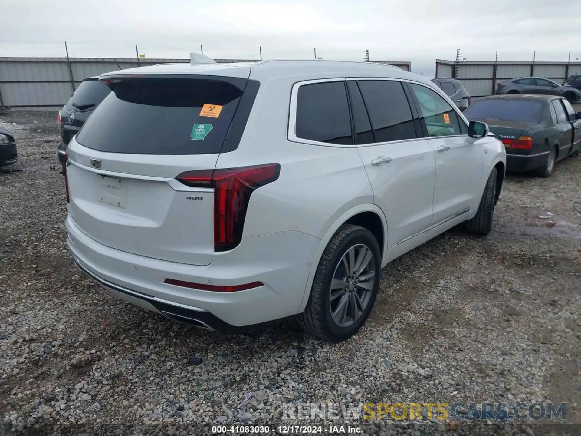 4 Photograph of a damaged car 1GYKPFRS0MZ100879 CADILLAC XT6 2021