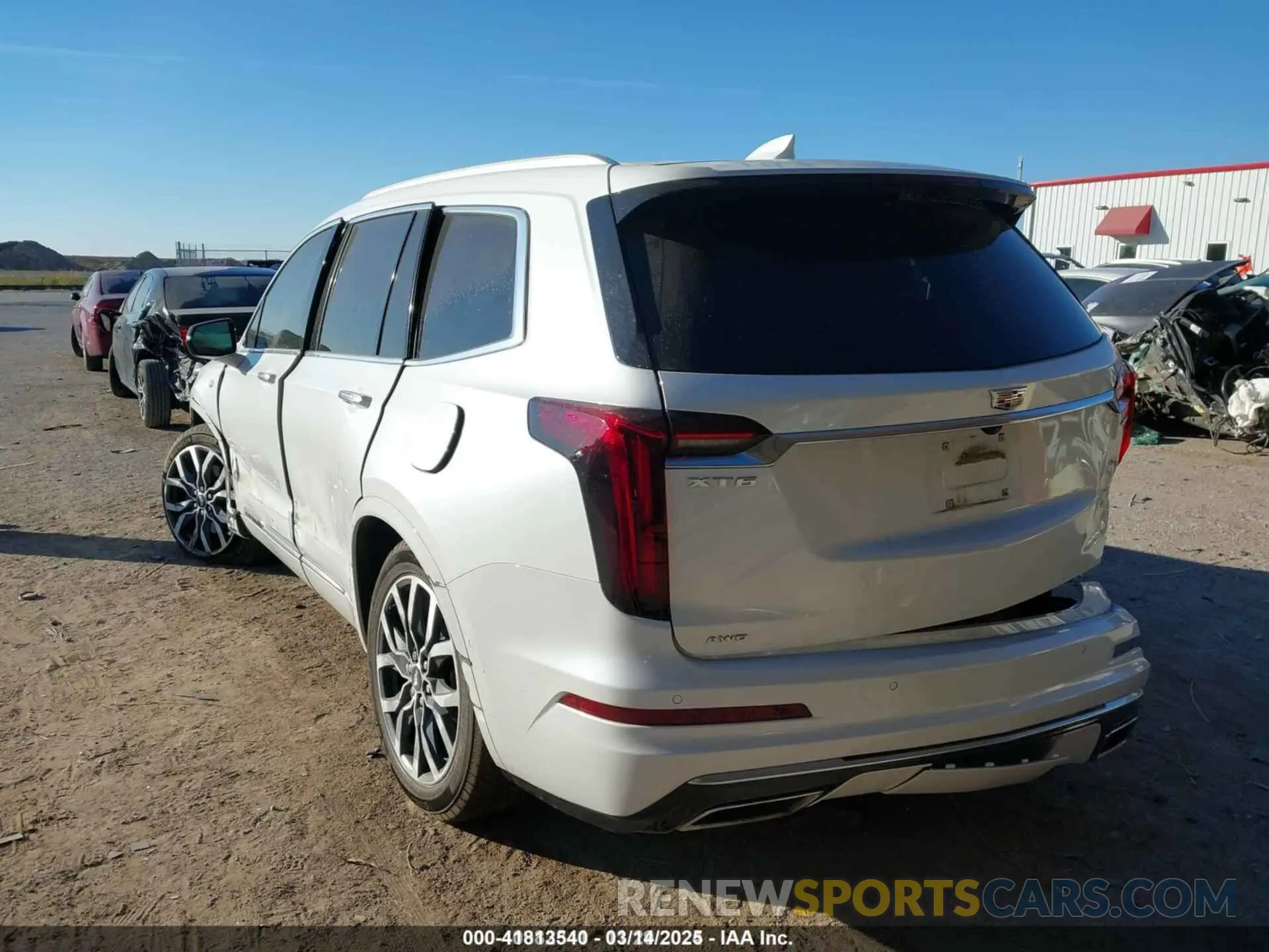 3 Photograph of a damaged car 1GYKPFRS1MZ145104 CADILLAC XT6 2021