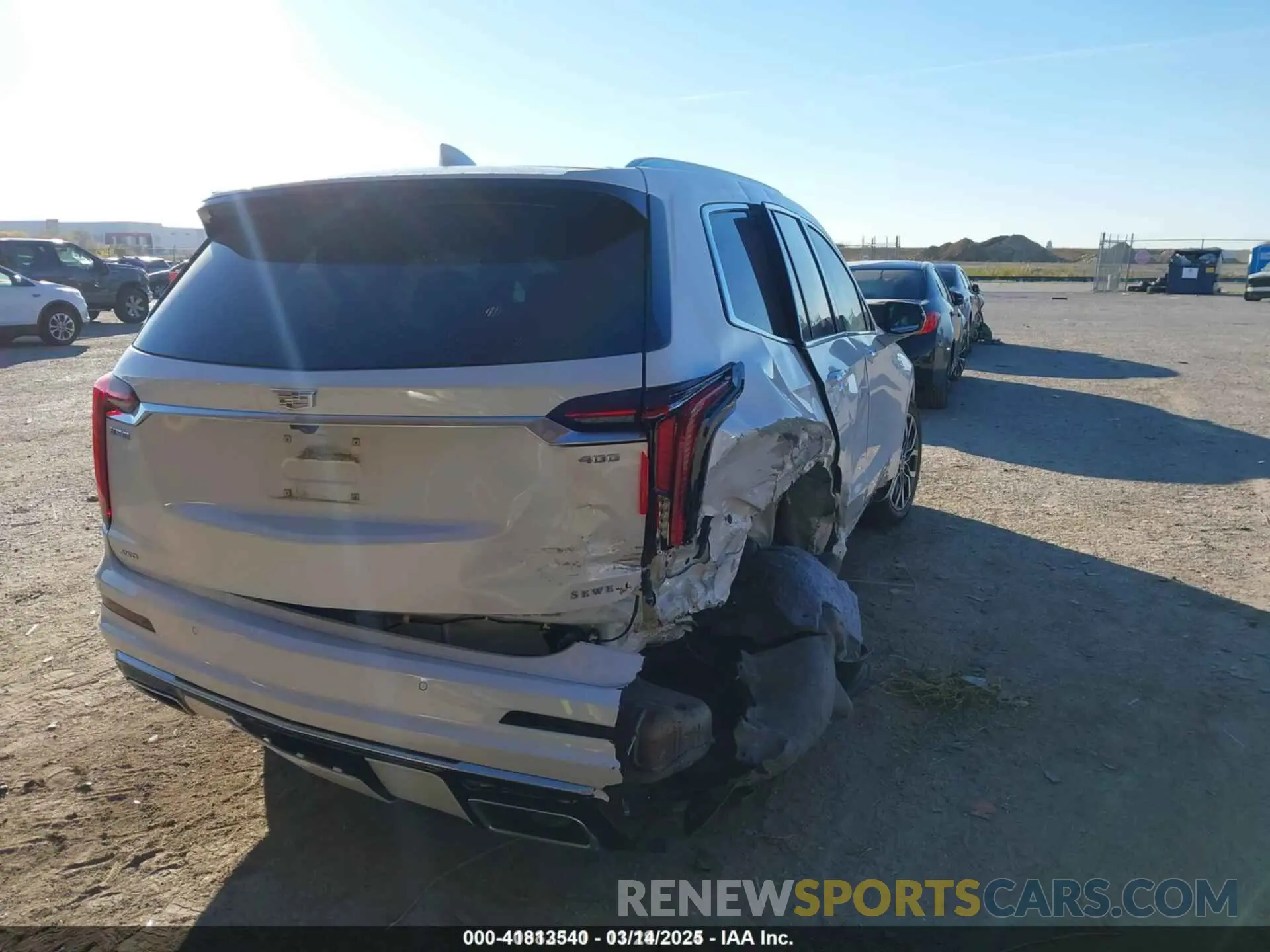 4 Photograph of a damaged car 1GYKPFRS1MZ145104 CADILLAC XT6 2021