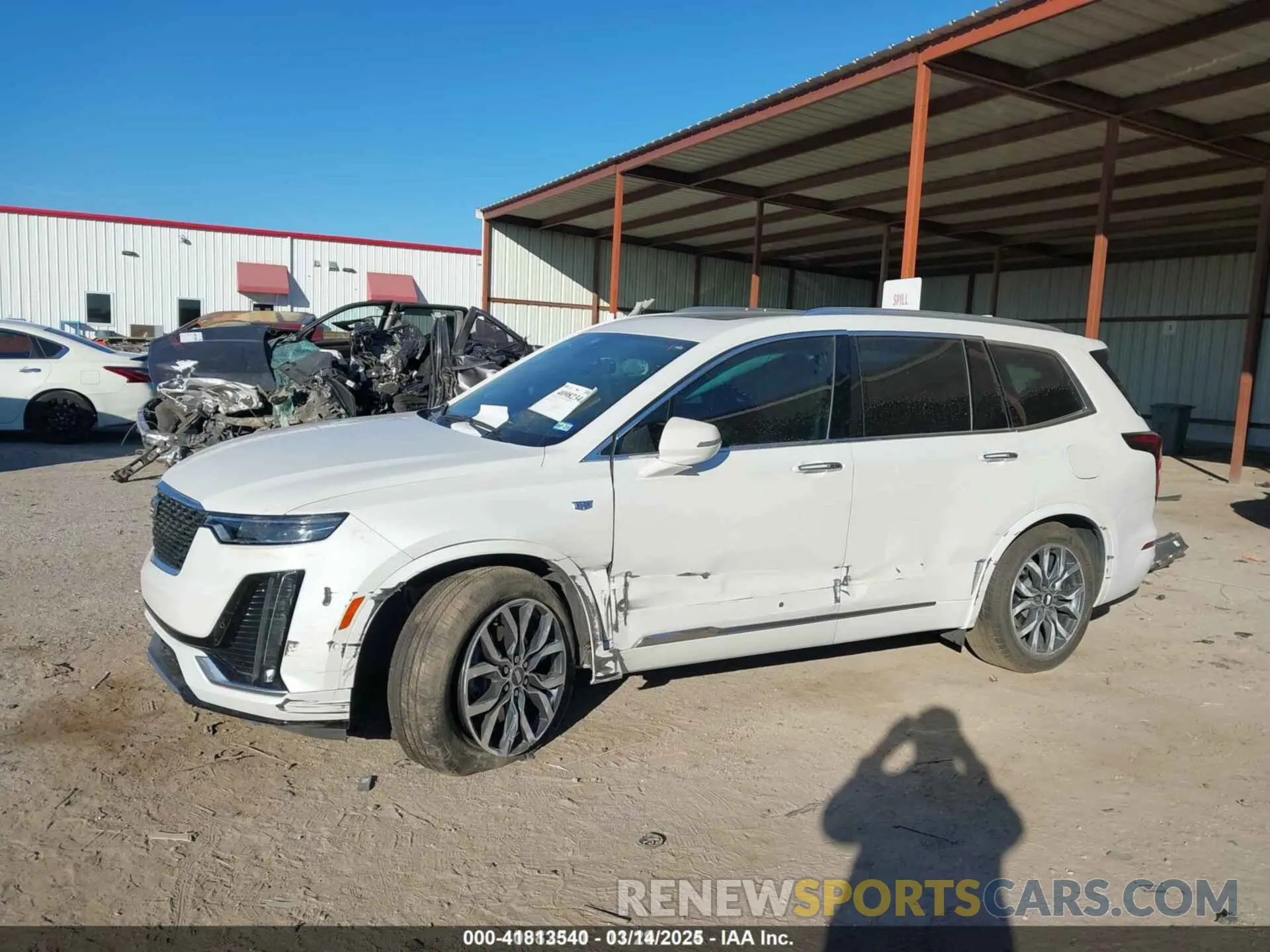 6 Photograph of a damaged car 1GYKPFRS1MZ145104 CADILLAC XT6 2021