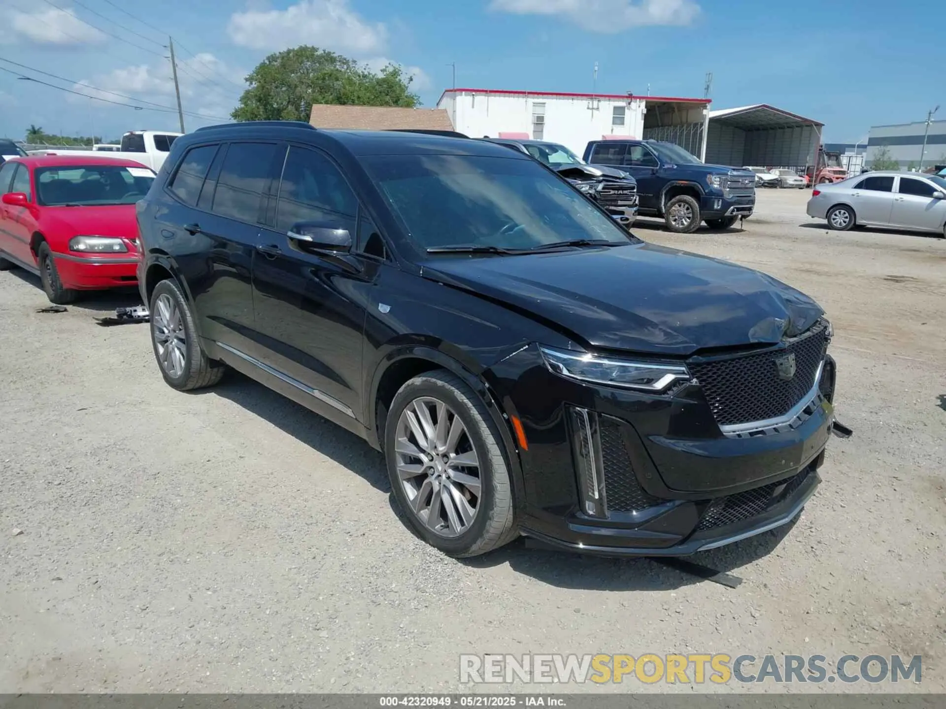 1 Photograph of a damaged car 1GYKPGRS5MZ236379 CADILLAC XT6 2021