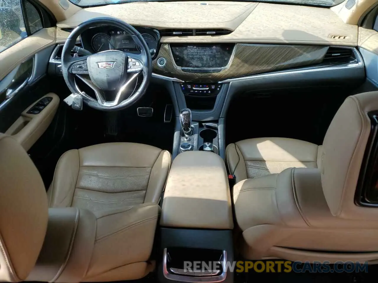 8 Photograph of a damaged car 1GYKPHRS3MZ180321 CADILLAC XT6 2021