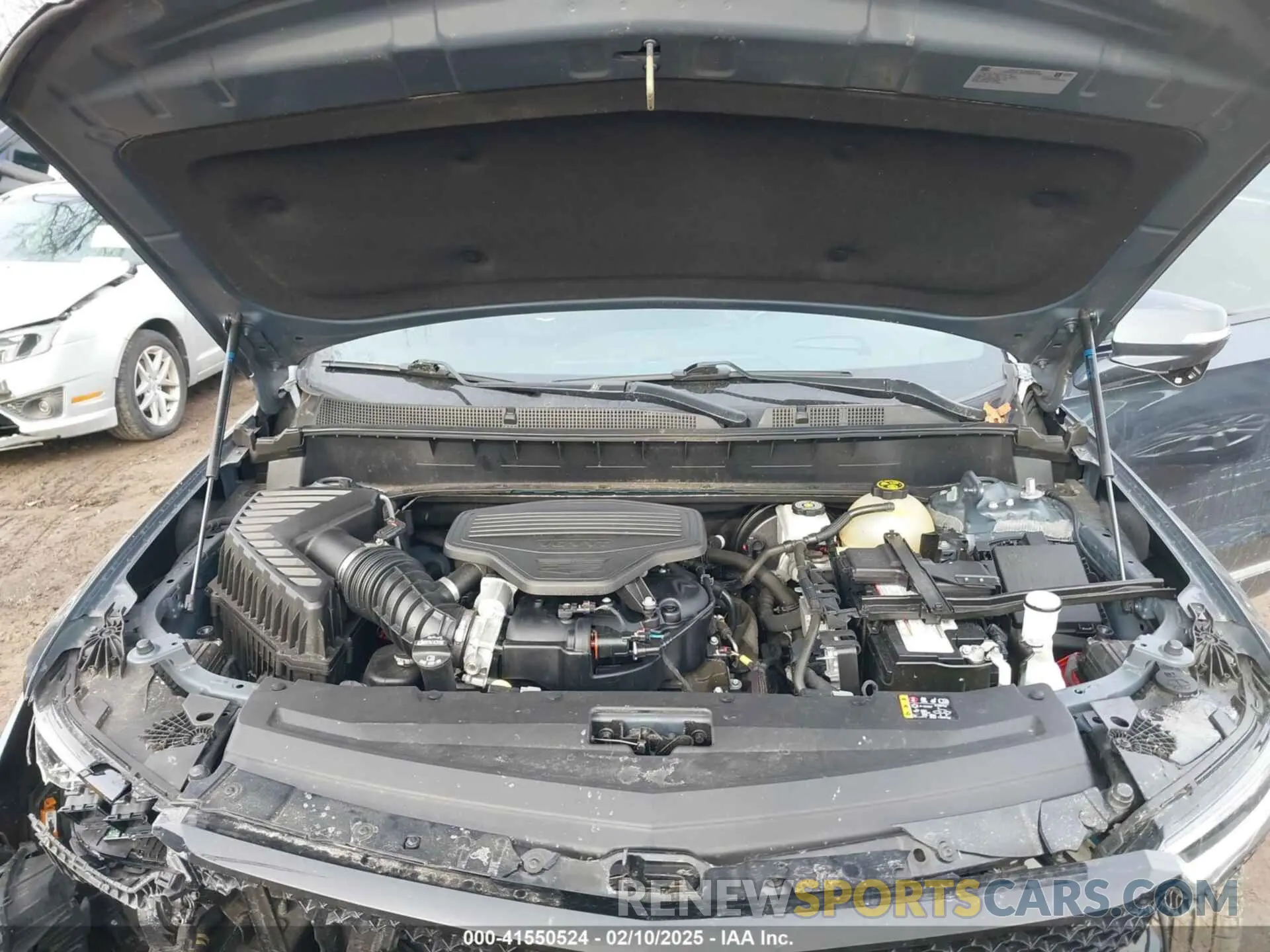 10 Photograph of a damaged car 1GYKPHRS9MZ104411 CADILLAC XT6 2021