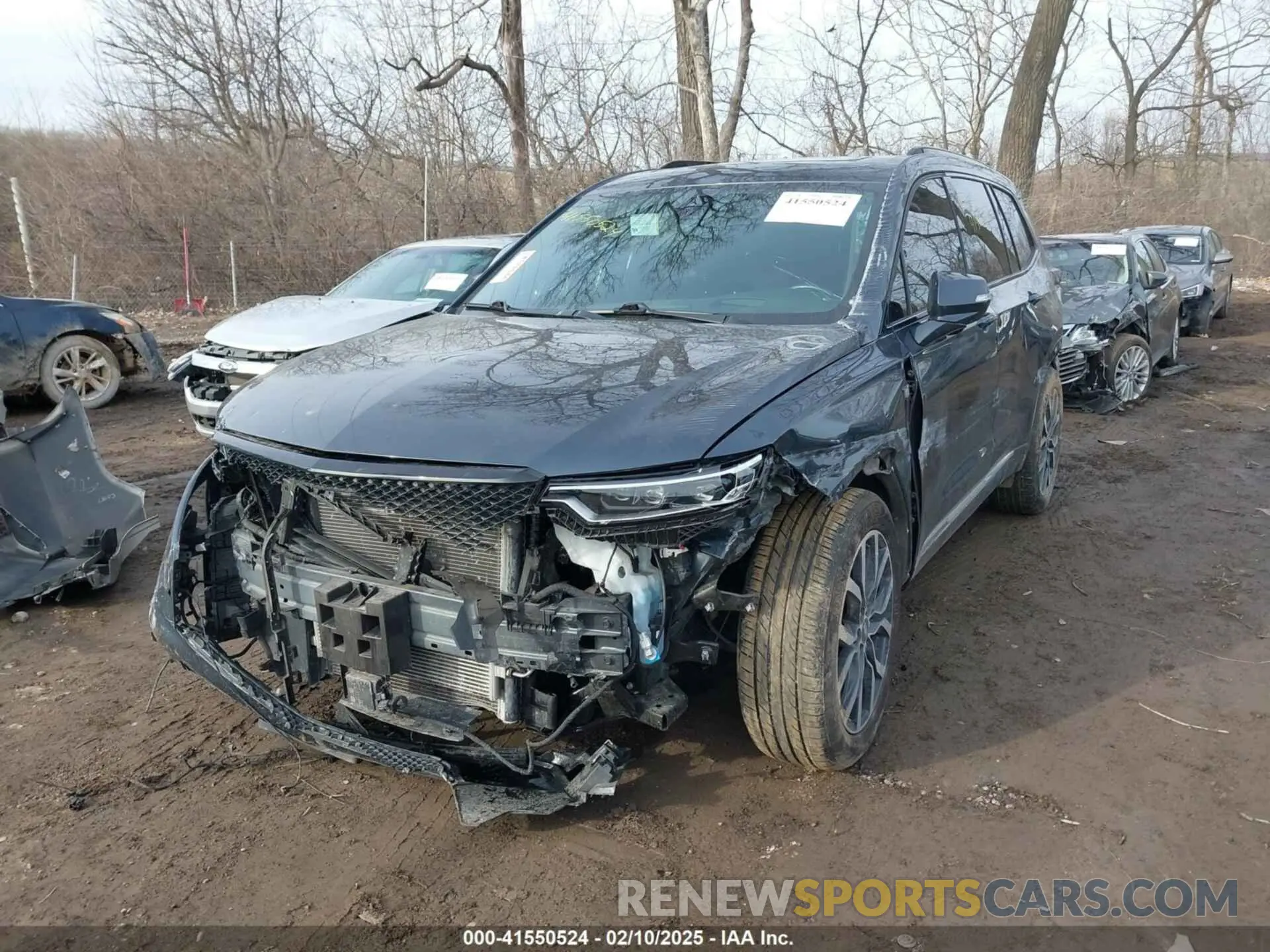2 Photograph of a damaged car 1GYKPHRS9MZ104411 CADILLAC XT6 2021