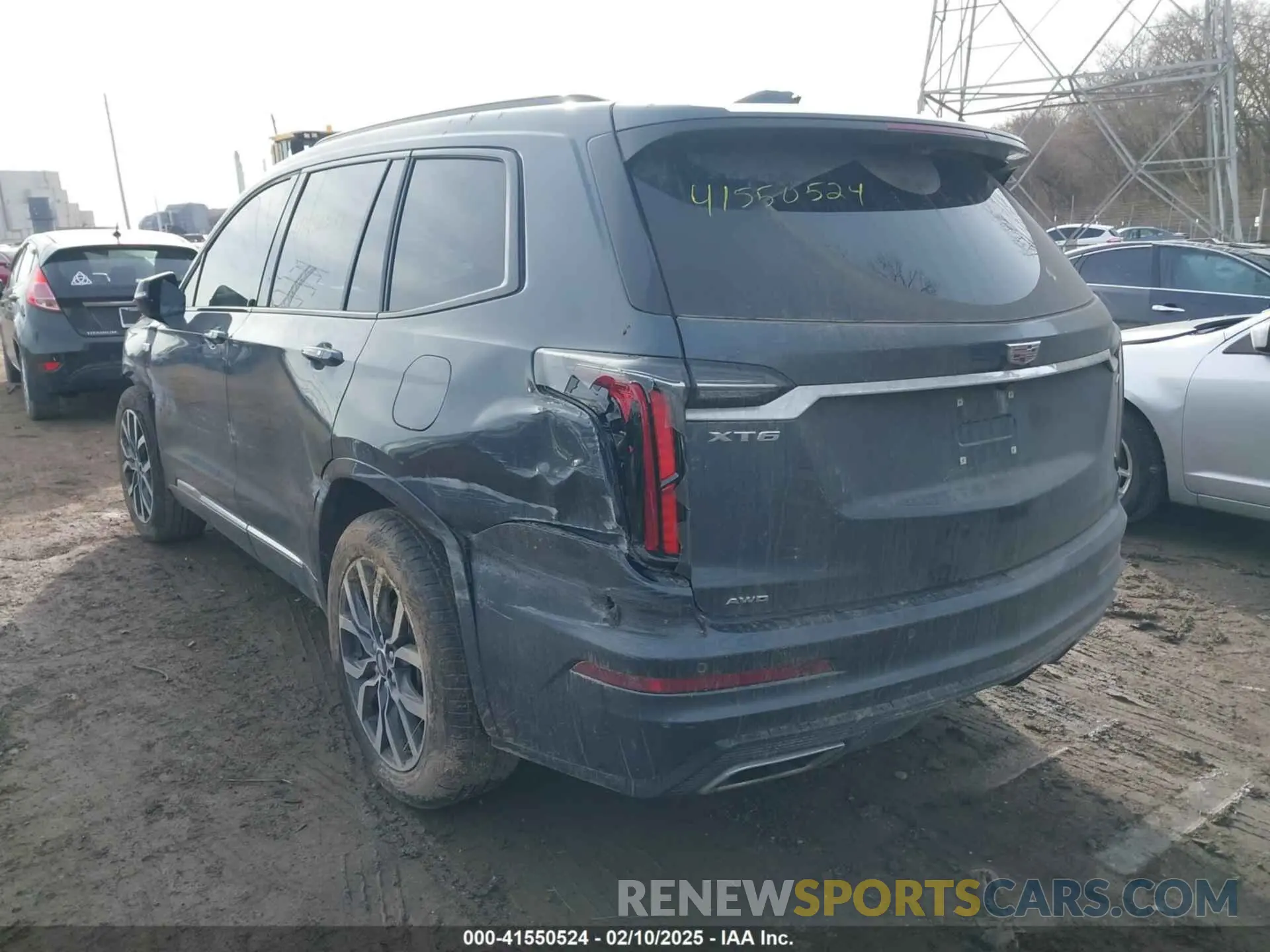 3 Photograph of a damaged car 1GYKPHRS9MZ104411 CADILLAC XT6 2021