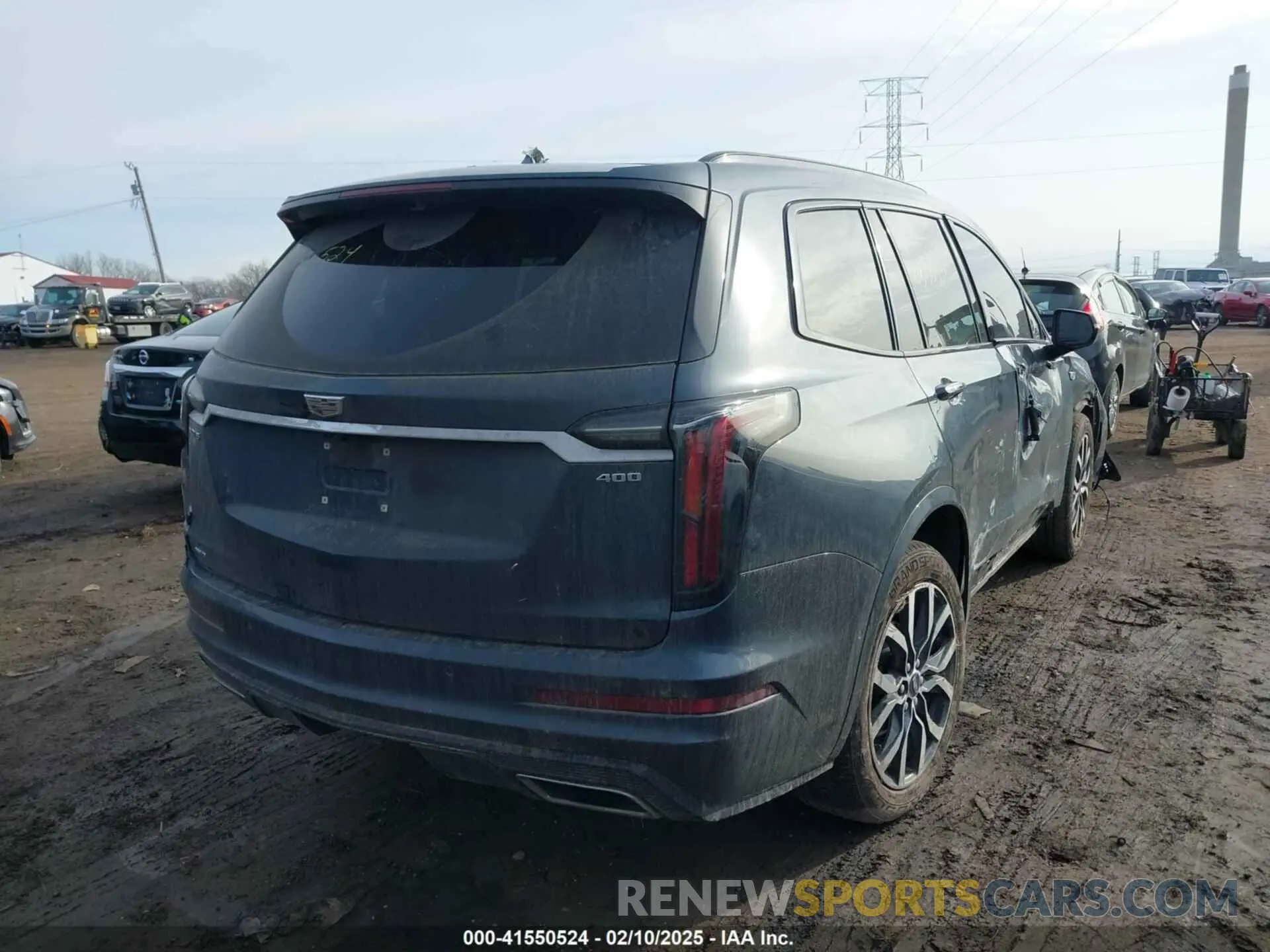 4 Photograph of a damaged car 1GYKPHRS9MZ104411 CADILLAC XT6 2021