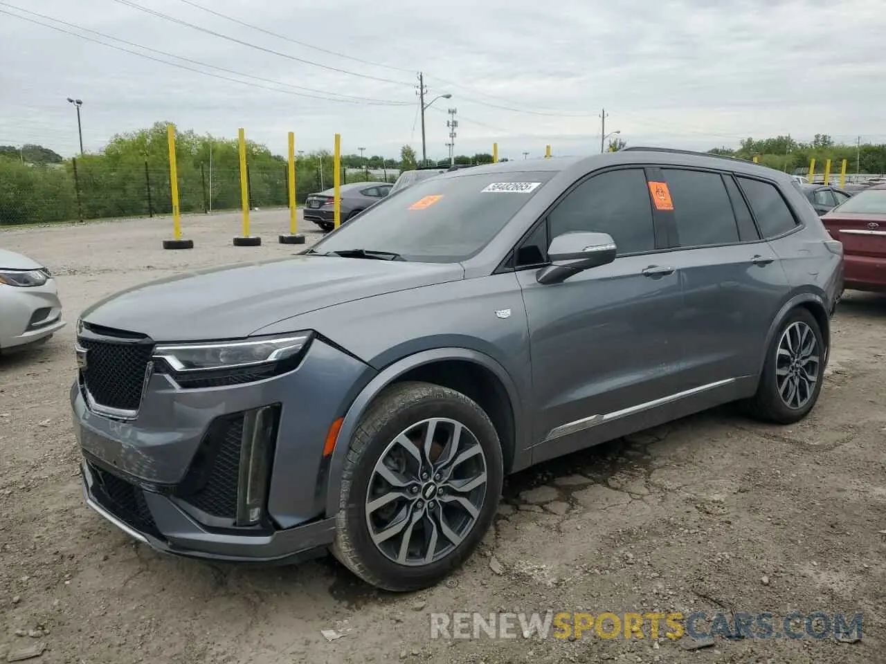 1 Photograph of a damaged car 1GYKPHRS9MZ165189 CADILLAC XT6 2021