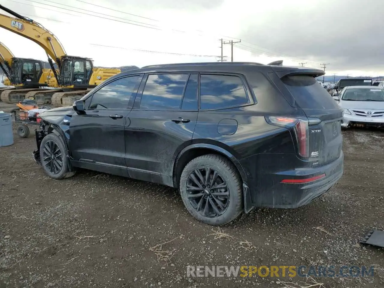 2 Photograph of a damaged car 1GYKPHRSXMZ164181 CADILLAC XT6 2021