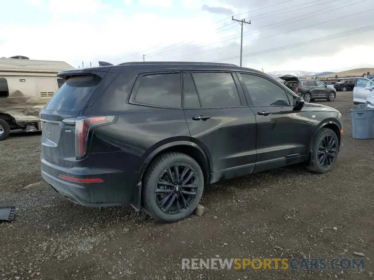 3 Photograph of a damaged car 1GYKPHRSXMZ164181 CADILLAC XT6 2021