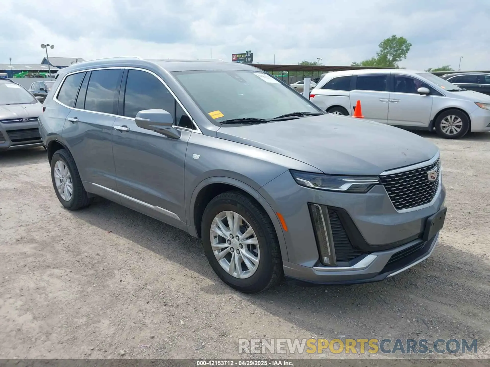 1 Photograph of a damaged car 1GYKPAR43NZ120470 CADILLAC XT6 2022