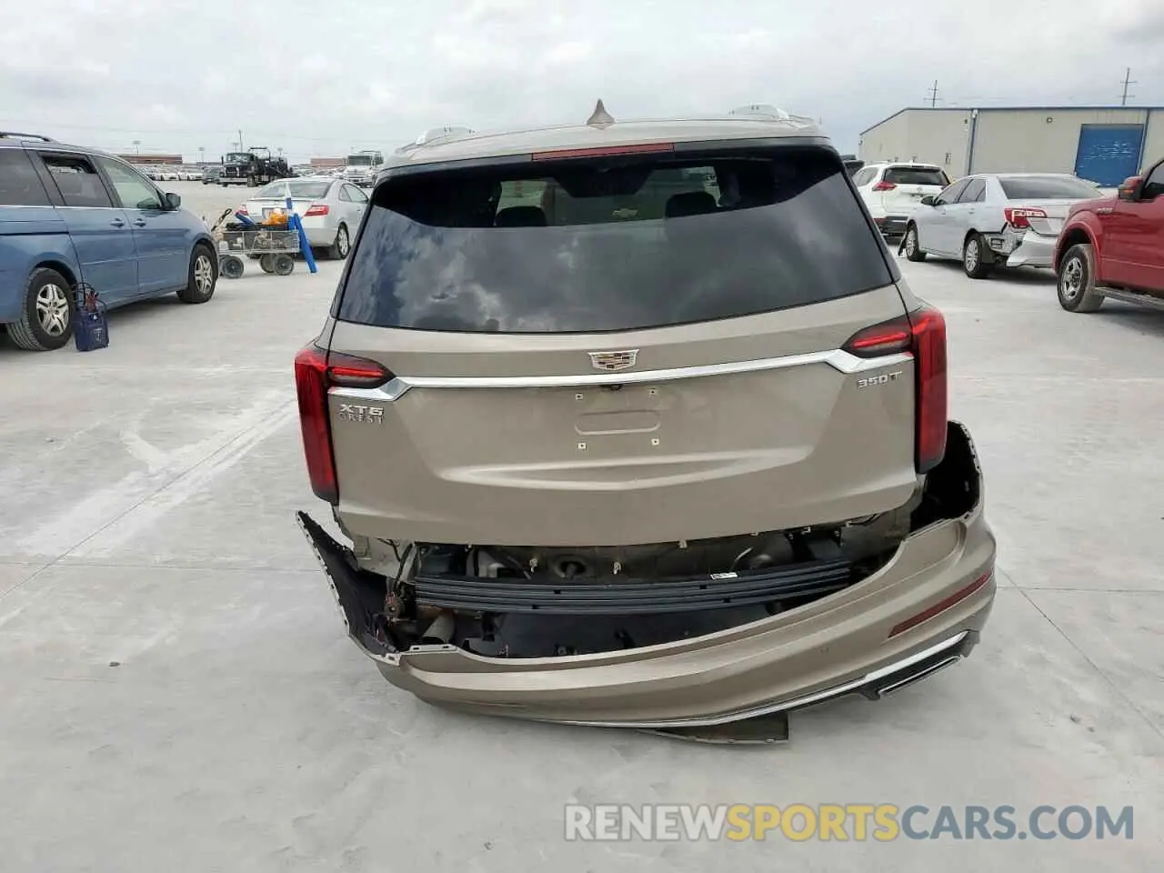 6 Photograph of a damaged car 1GYKPAR44NZ156183 CADILLAC XT6 2022