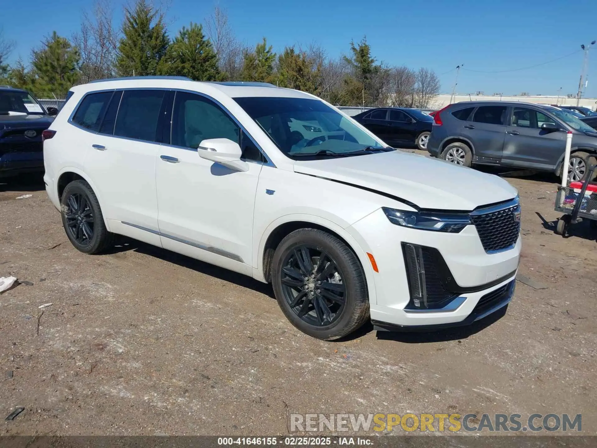 1 Photograph of a damaged car 1GYKPCRS2NZ177625 CADILLAC XT6 2022