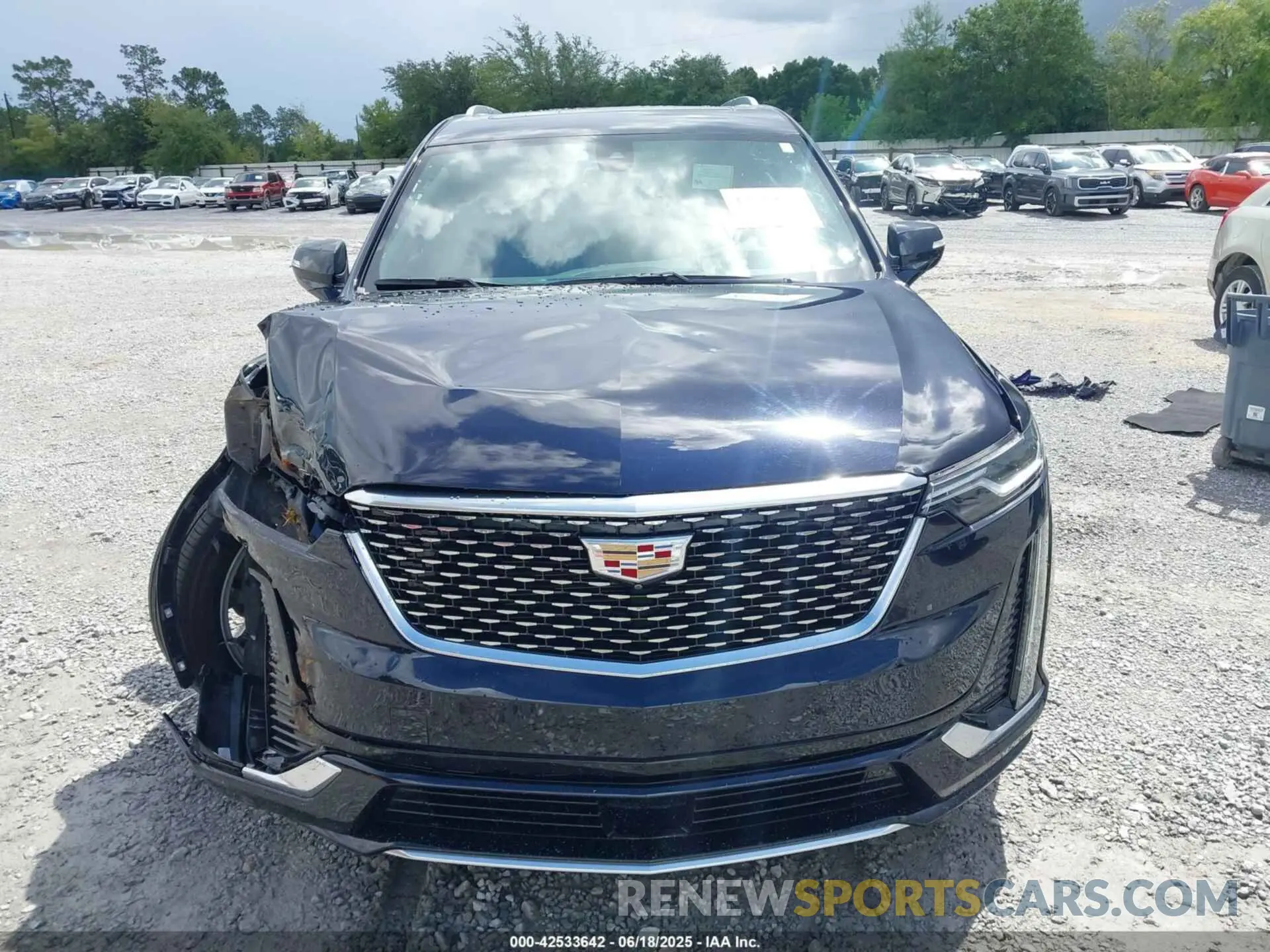 12 Photograph of a damaged car 1GYKPCRS4NZ145145 CADILLAC XT6 2022