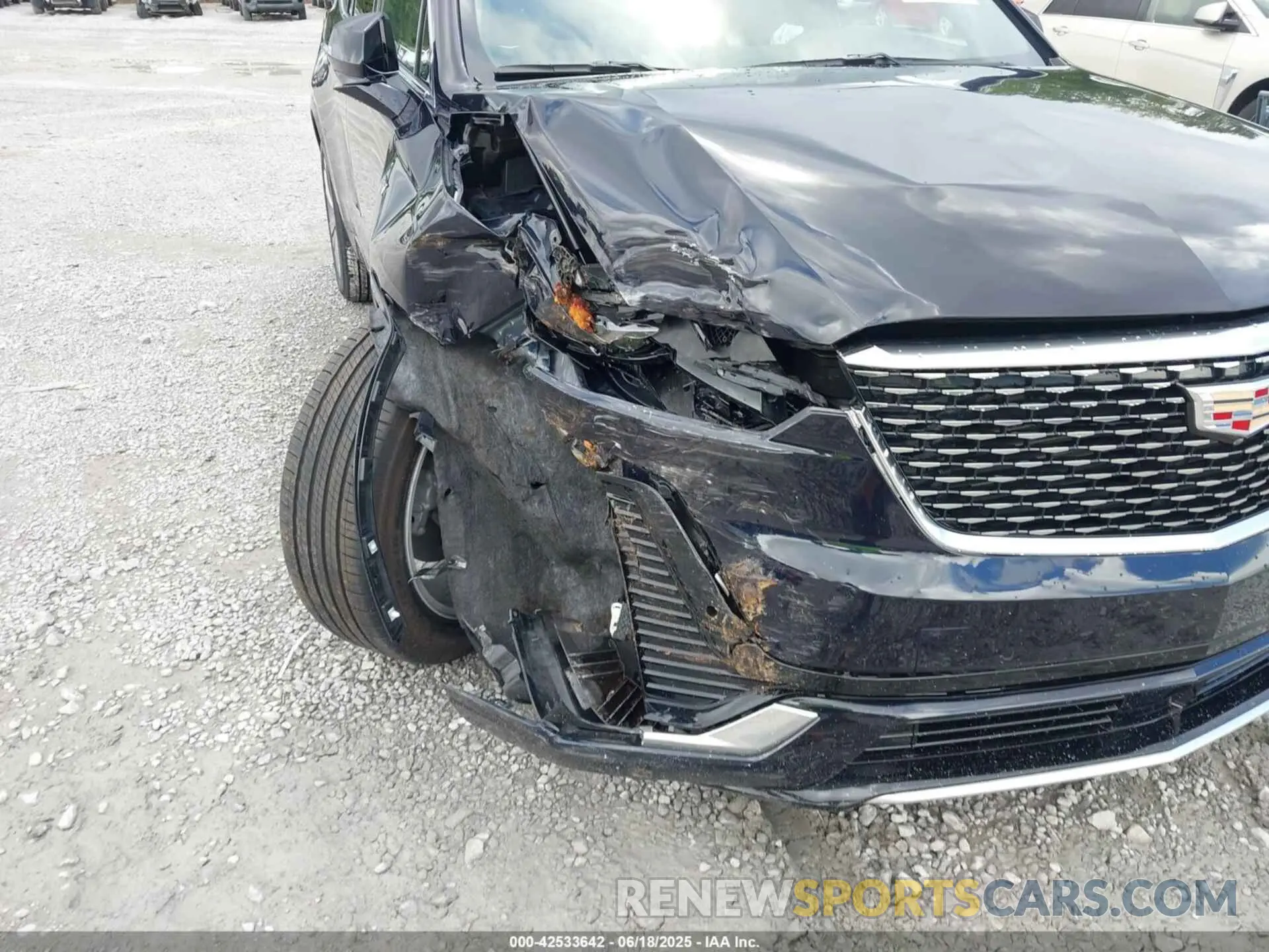 6 Photograph of a damaged car 1GYKPCRS4NZ145145 CADILLAC XT6 2022