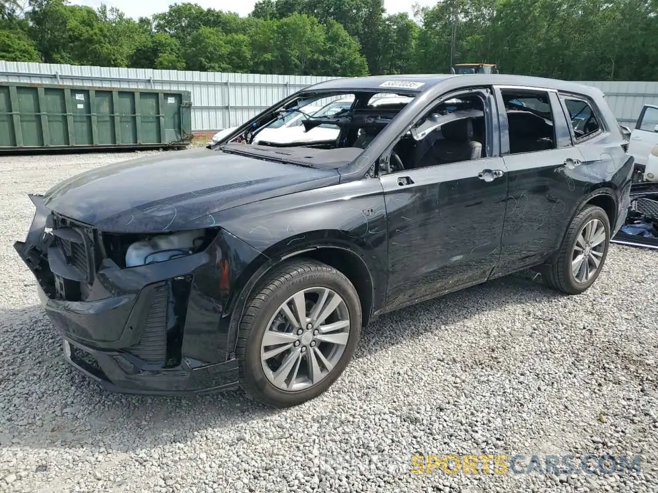 1 Photograph of a damaged car 1GYKPCRS8NZ104419 CADILLAC XT6 2022