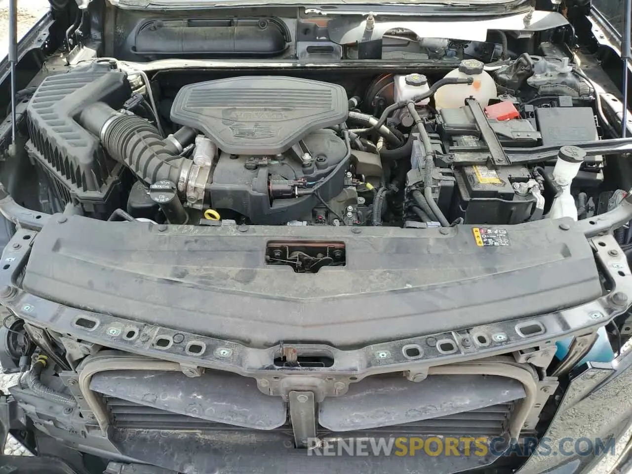 12 Photograph of a damaged car 1GYKPCRS8NZ104419 CADILLAC XT6 2022
