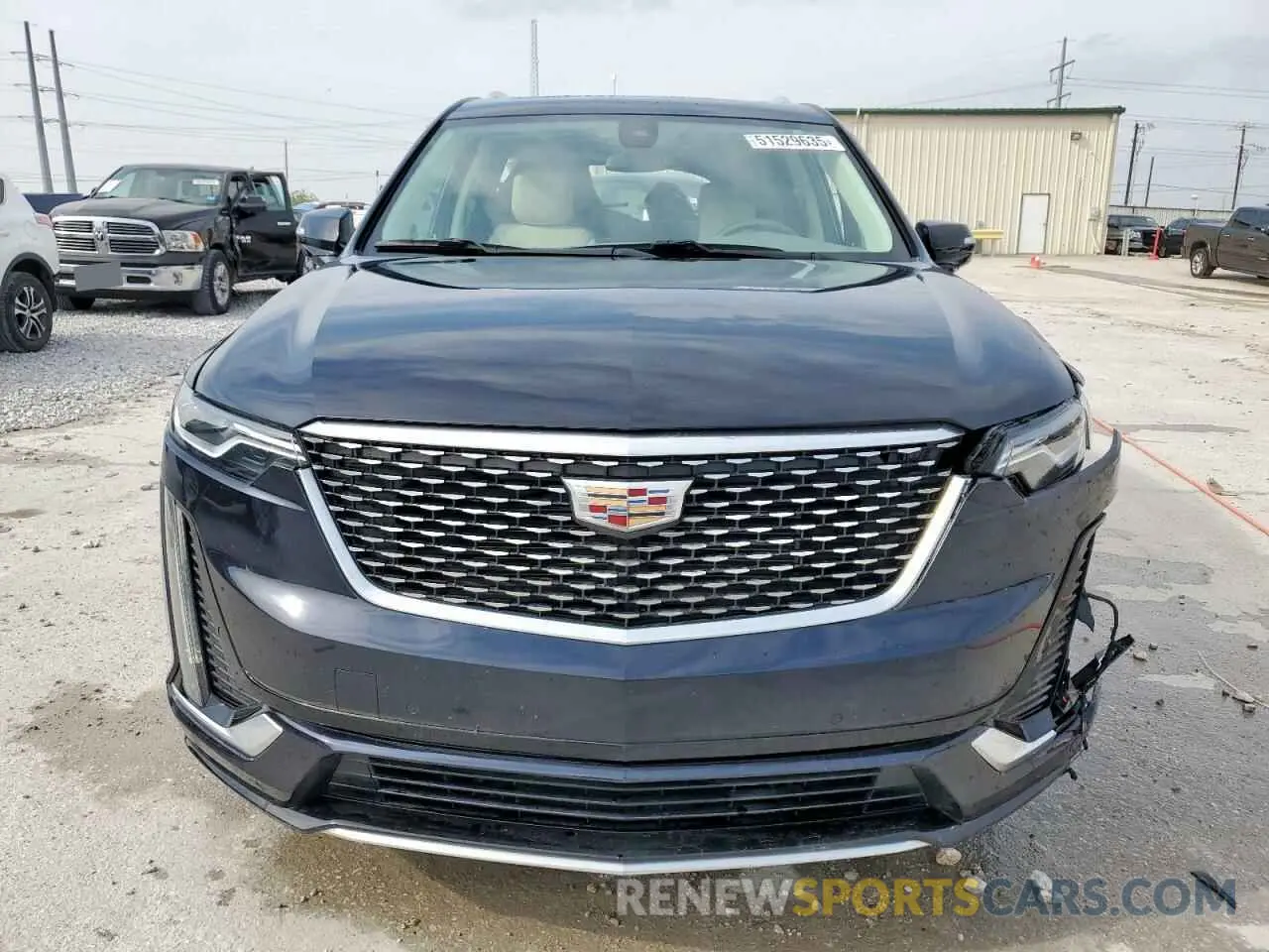 5 Photograph of a damaged car 1GYKPCRS9NZ107393 CADILLAC XT6 2022