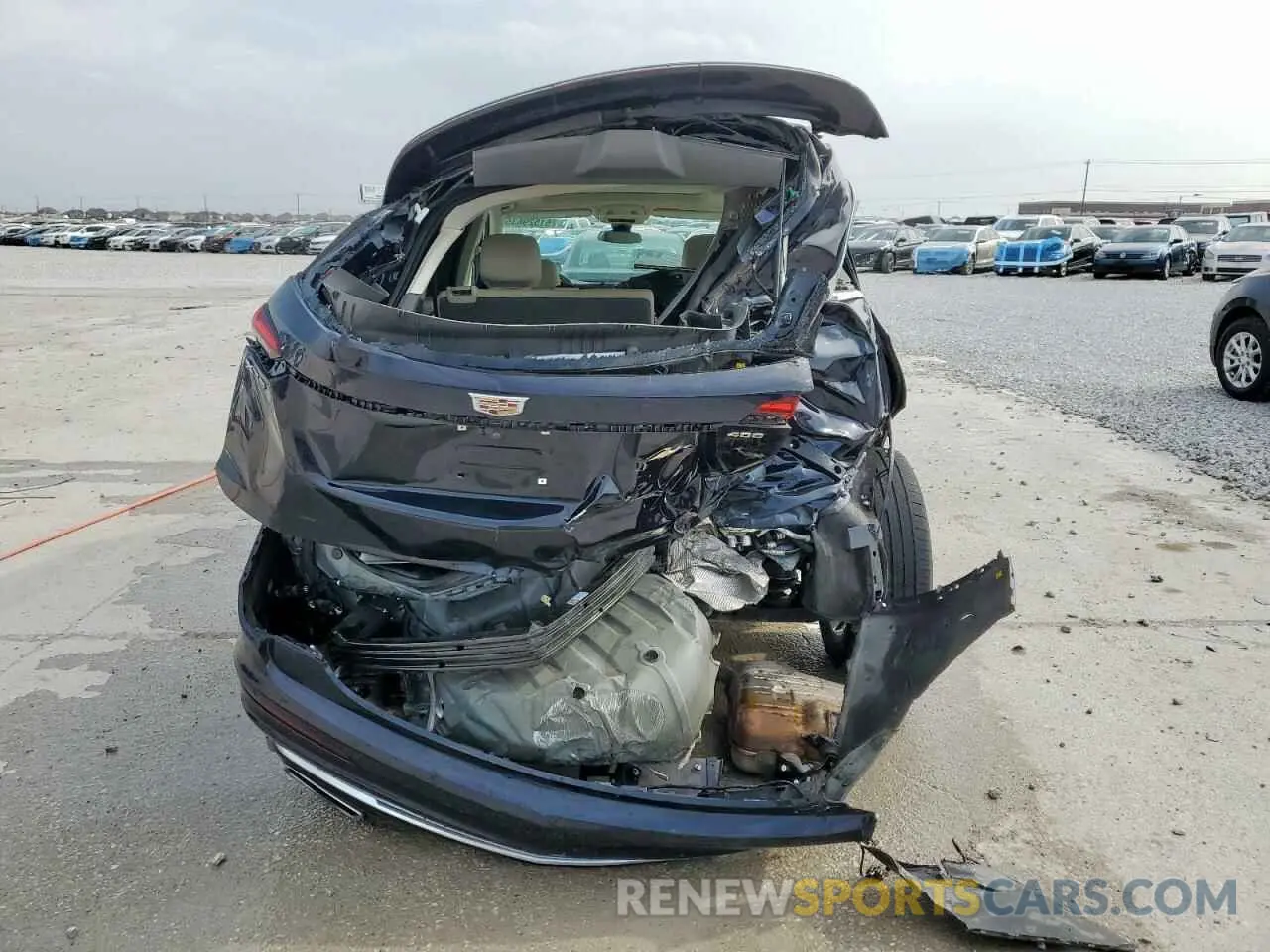 6 Photograph of a damaged car 1GYKPCRS9NZ107393 CADILLAC XT6 2022